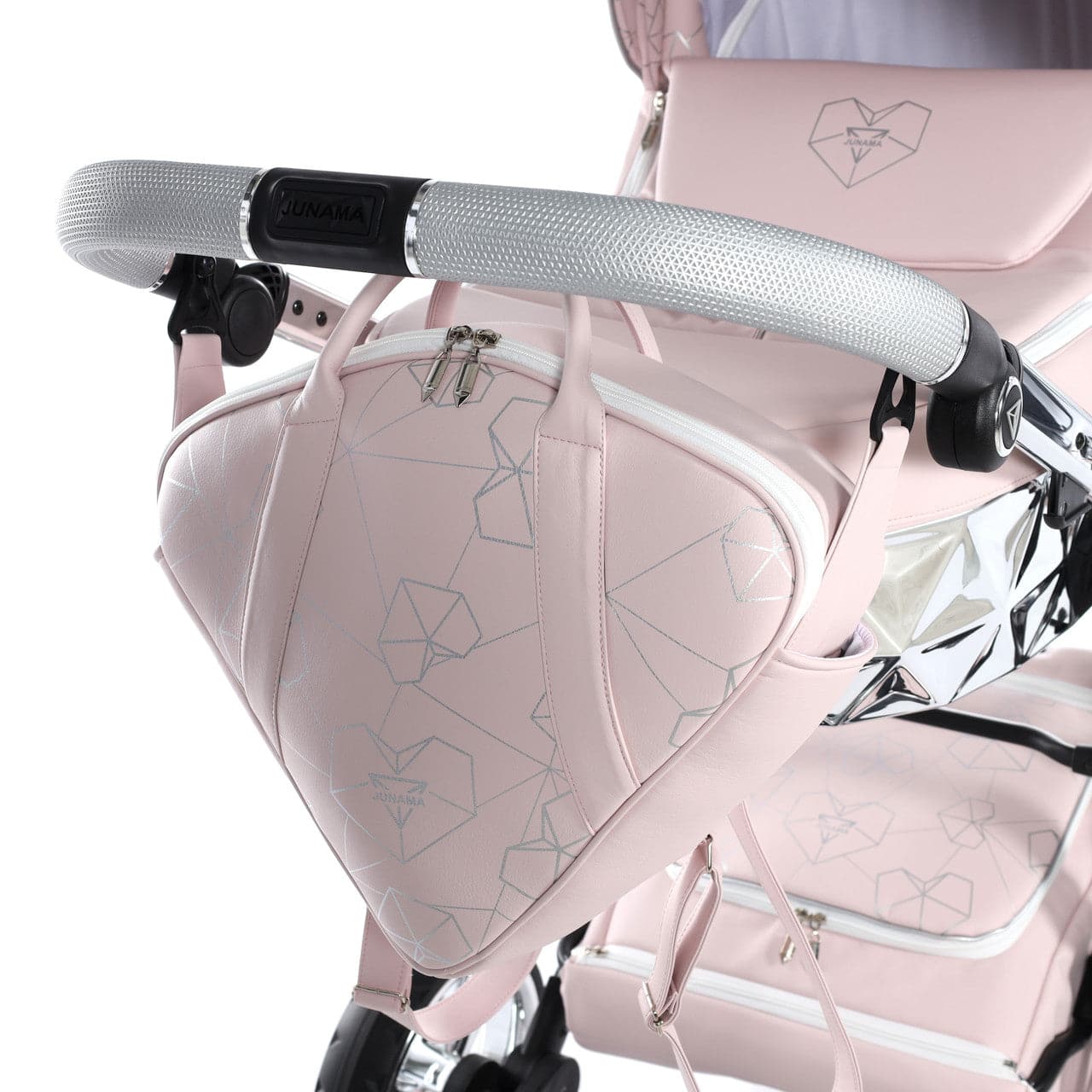 Junama Heart 3 In 1 Travel System - Pink   