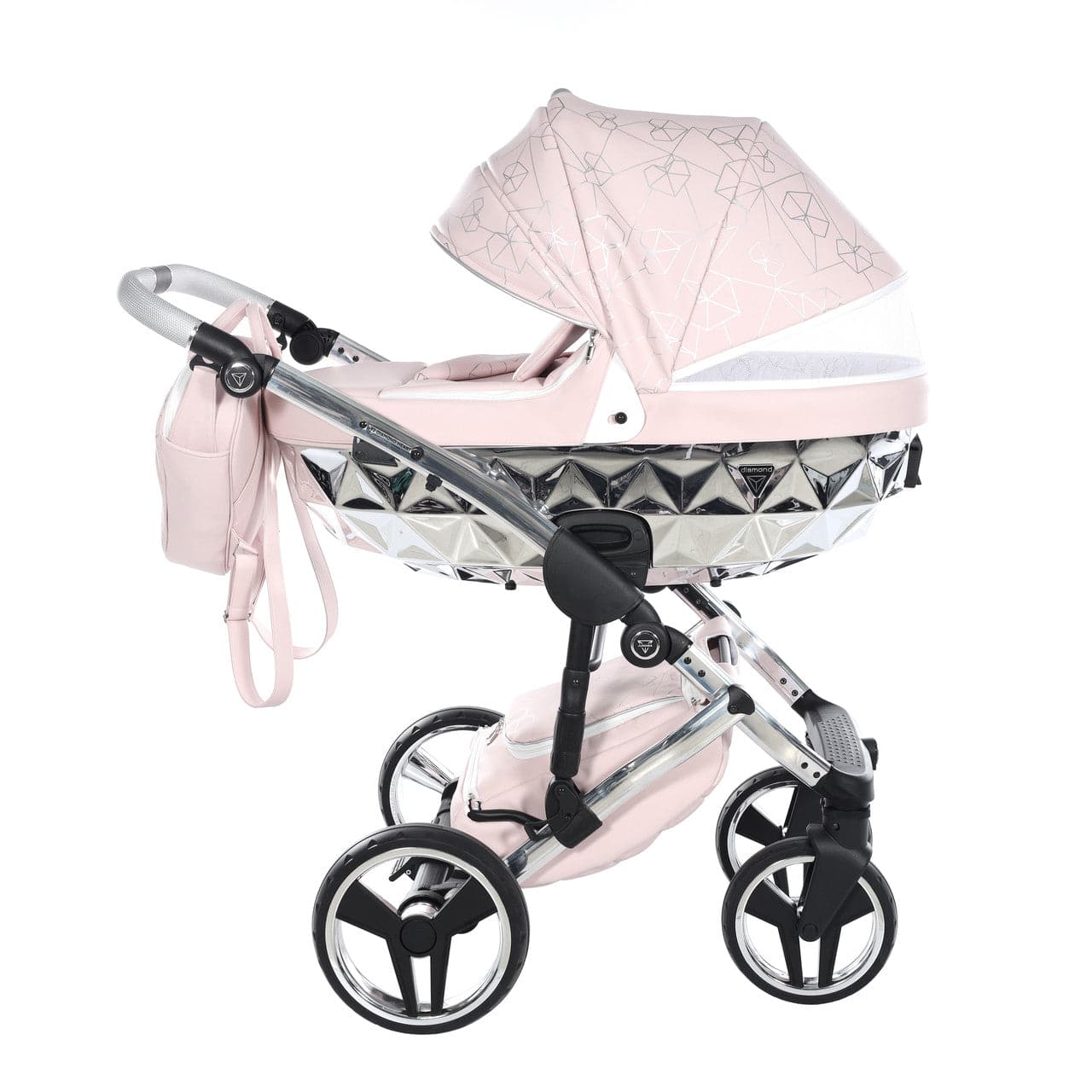 Junama Heart 3 In 1 Travel System - Pink   