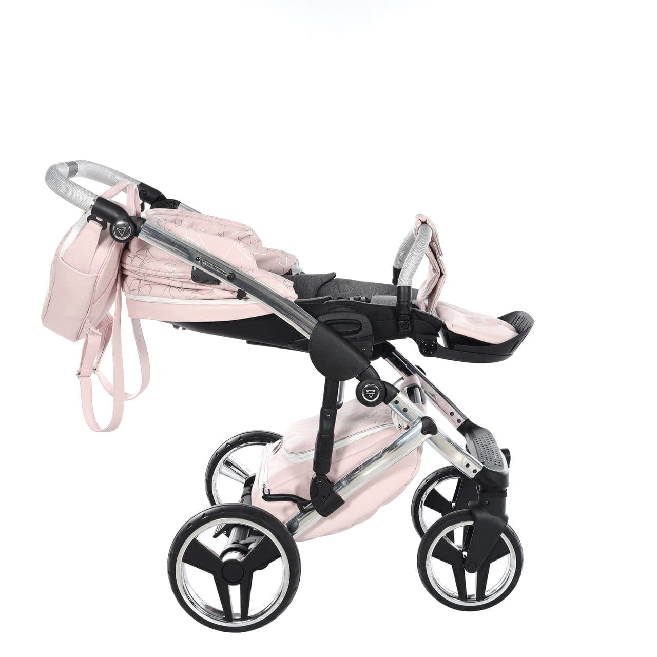 Junama Heart 2 In 1 Pram - Pink -  | For Your Little One