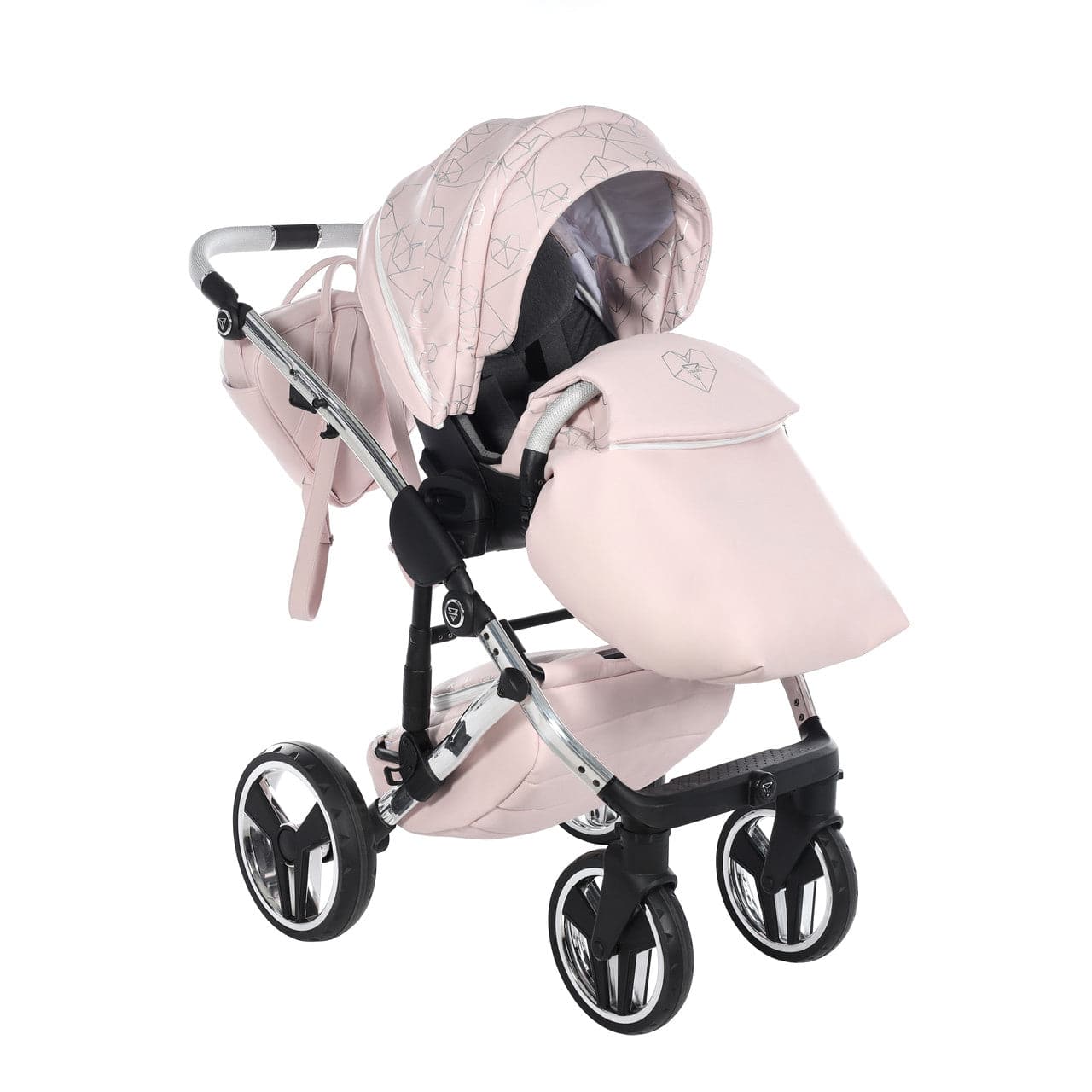 Junama Heart 3 In 1 Travel System - Pink   