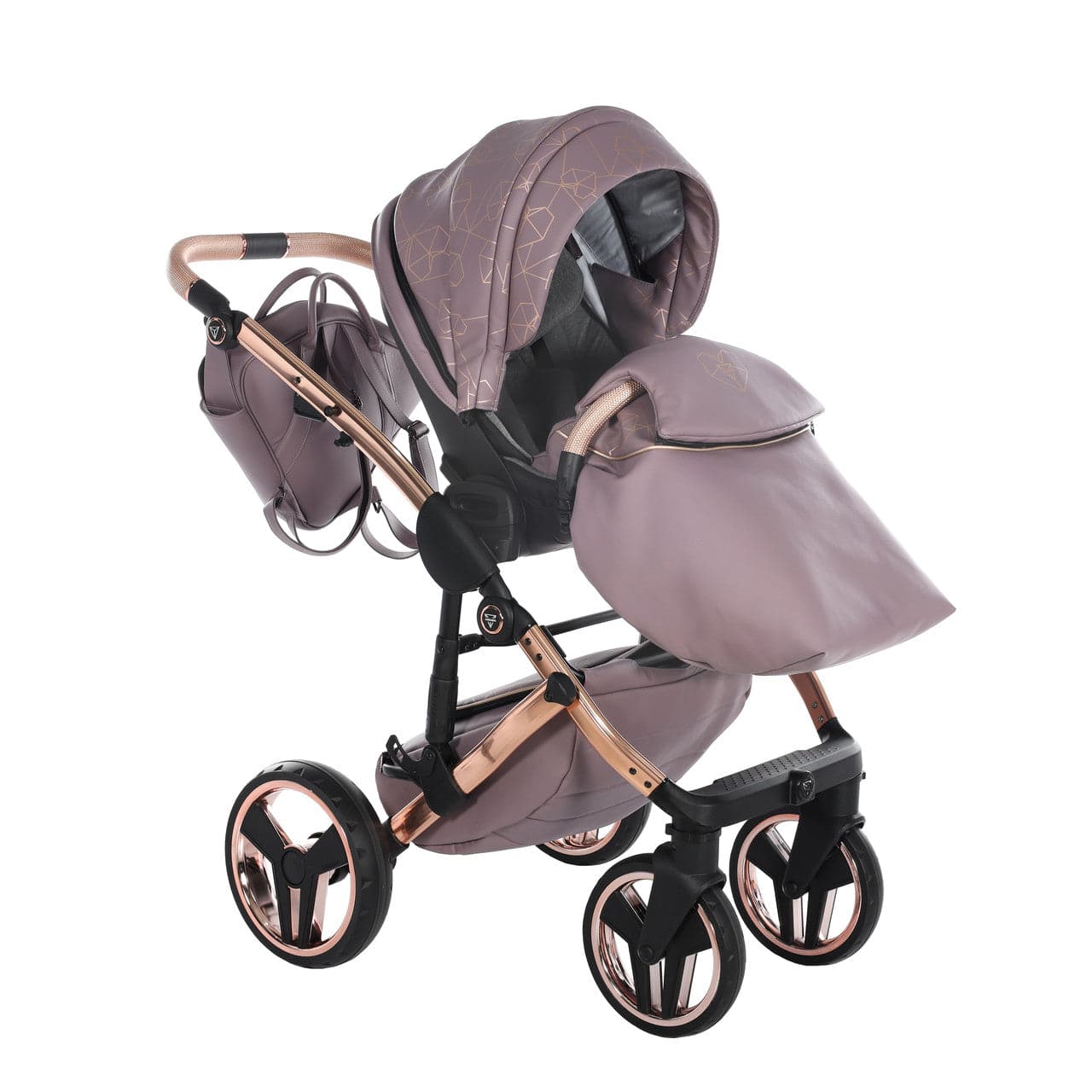 Junama Heart 3 In 1 Travel System - Mauve -  | For Your Little One