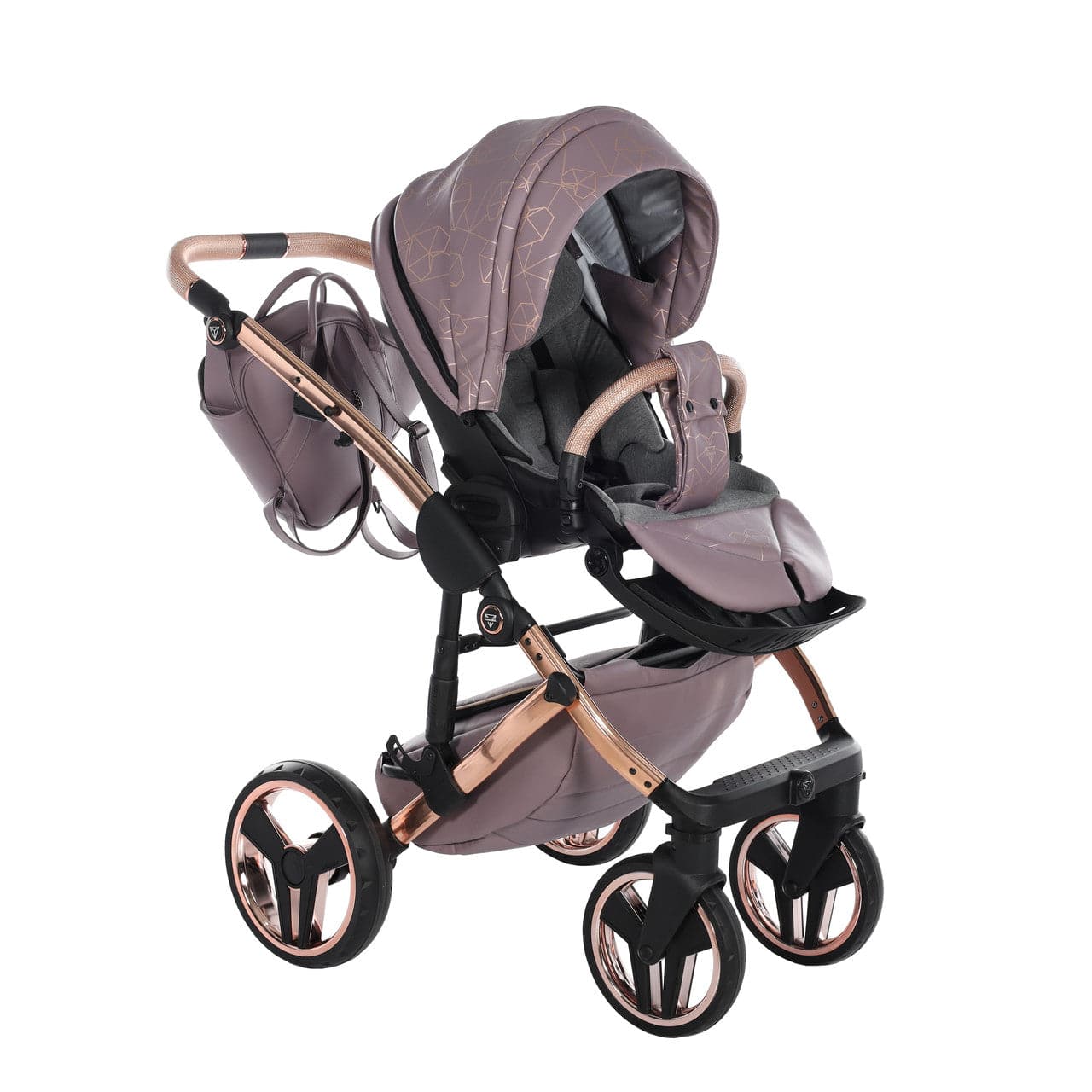 Junama Heart 3 In 1 Travel System - Mauve - For Your Little One