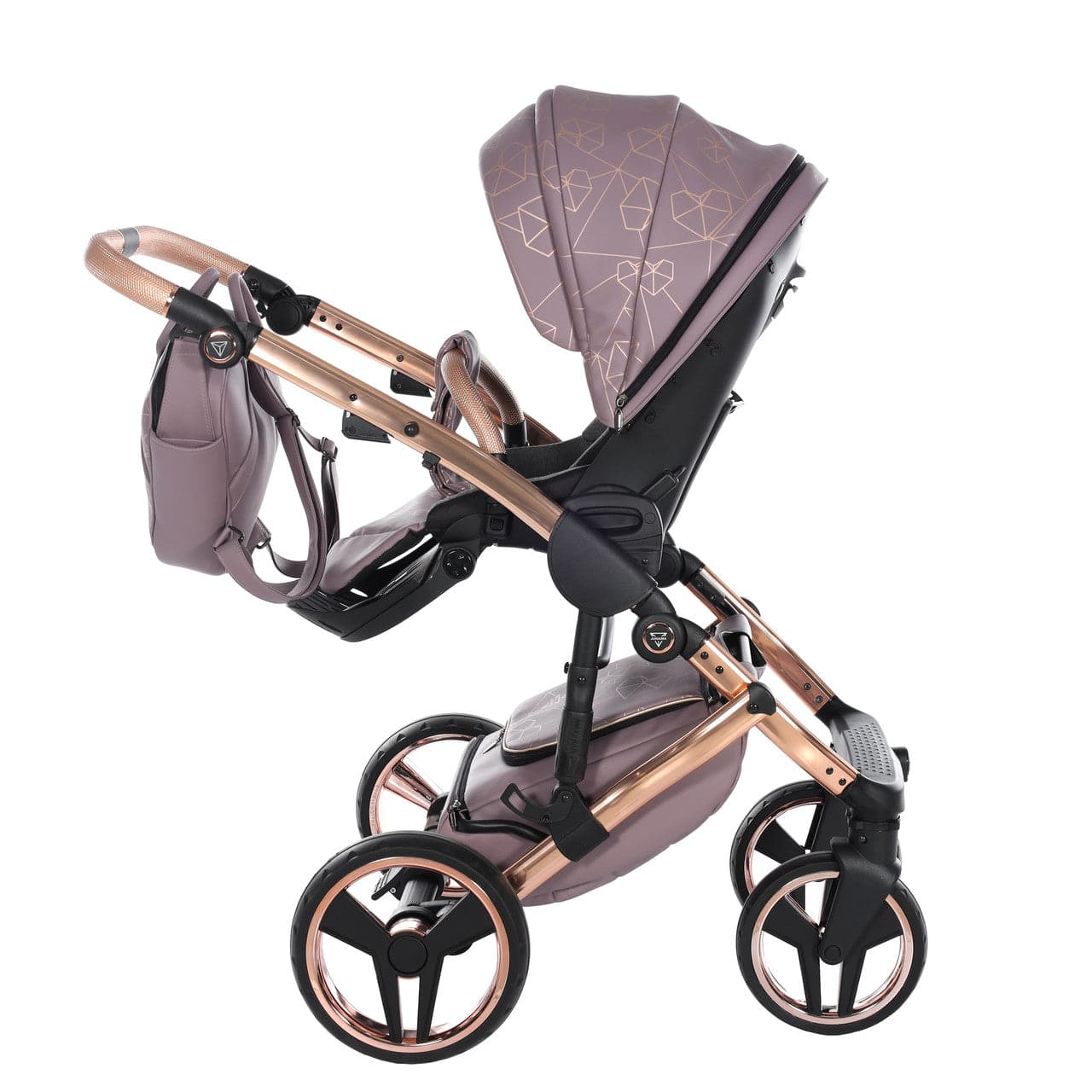 Junama Heart 3 In 1 Travel System - Mauve -  | For Your Little One