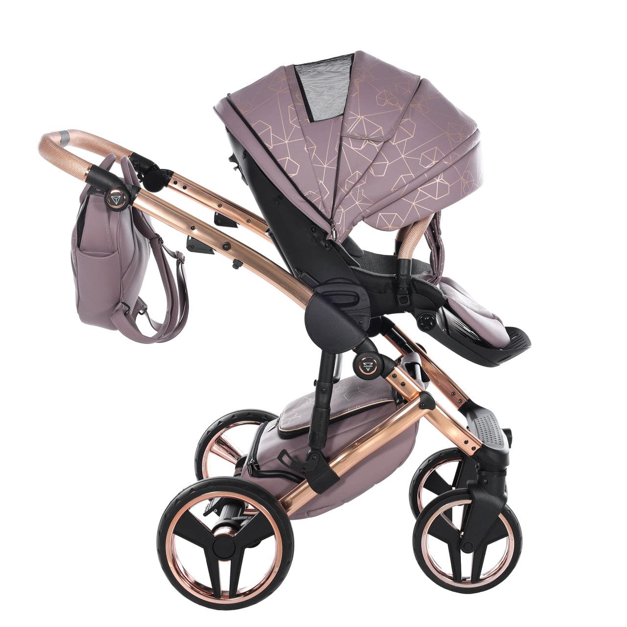 Junama Heart 3 In 1 Travel System - Mauve - For Your Little One