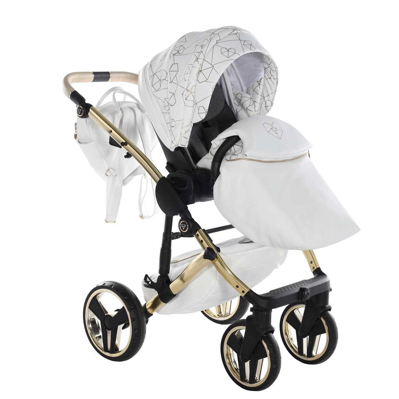 Junama Heart 3 In 1 Travel System - White Gold - For Your Little One