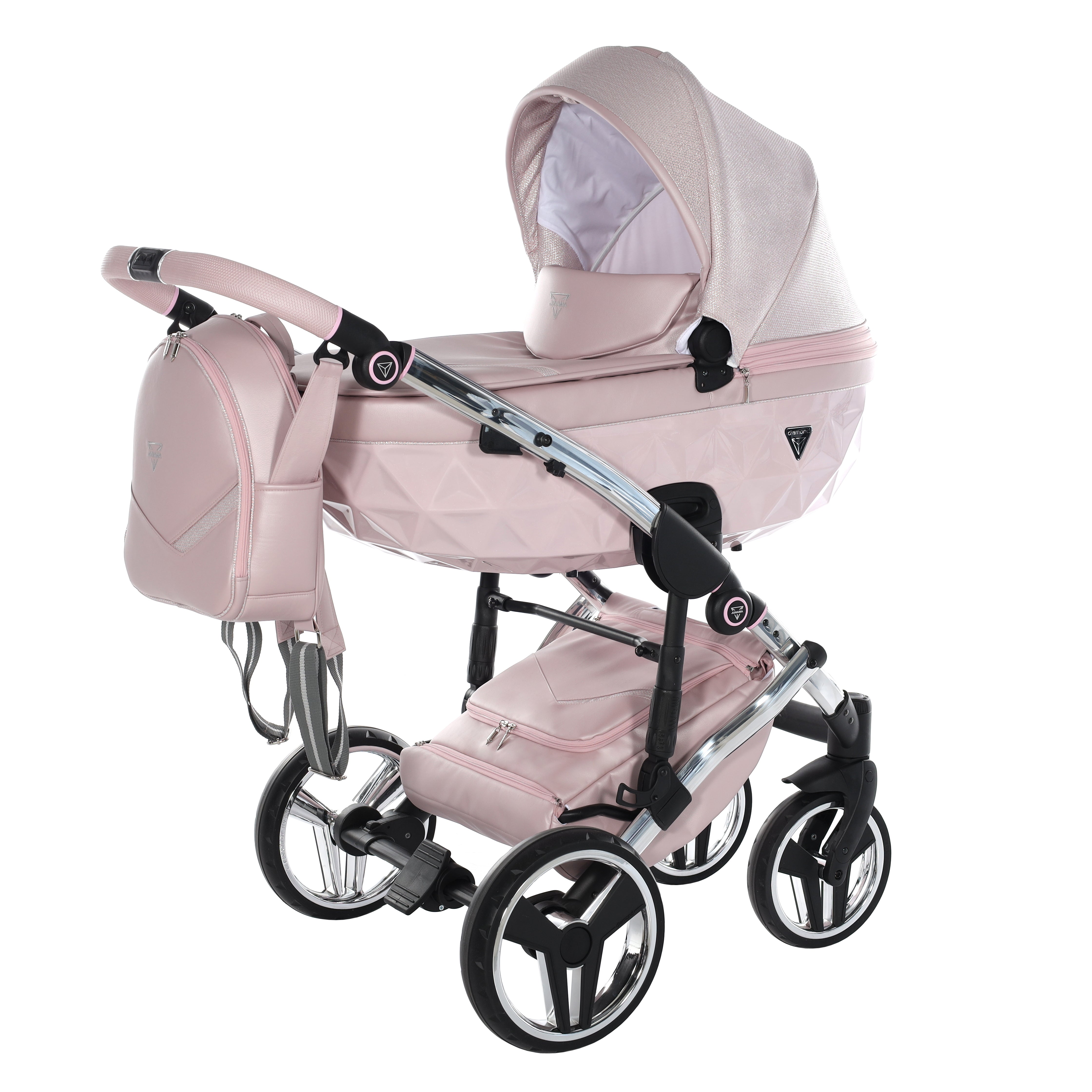 Junama Dolce Pram – Pink   