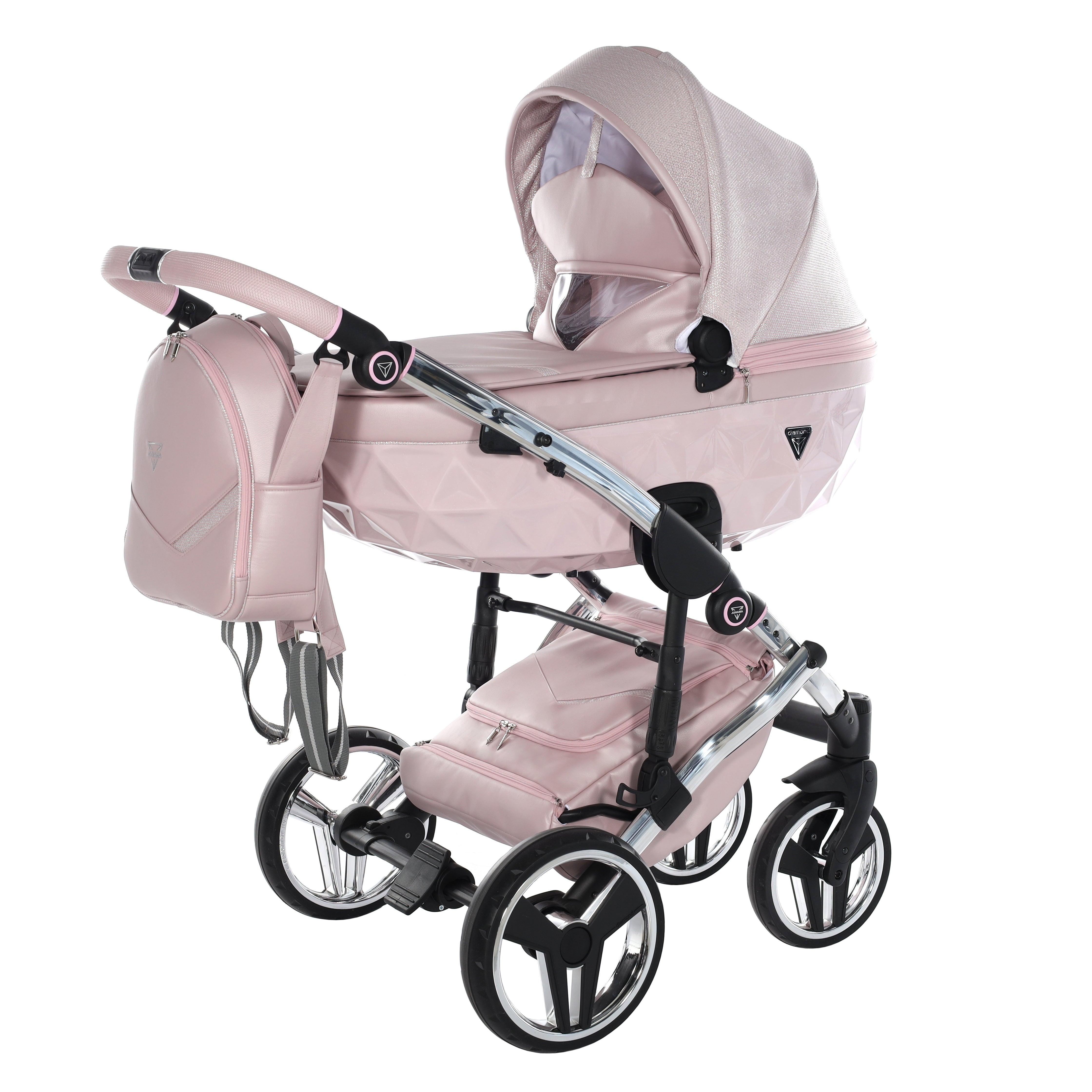 Junama Dolce Pram – Pink   