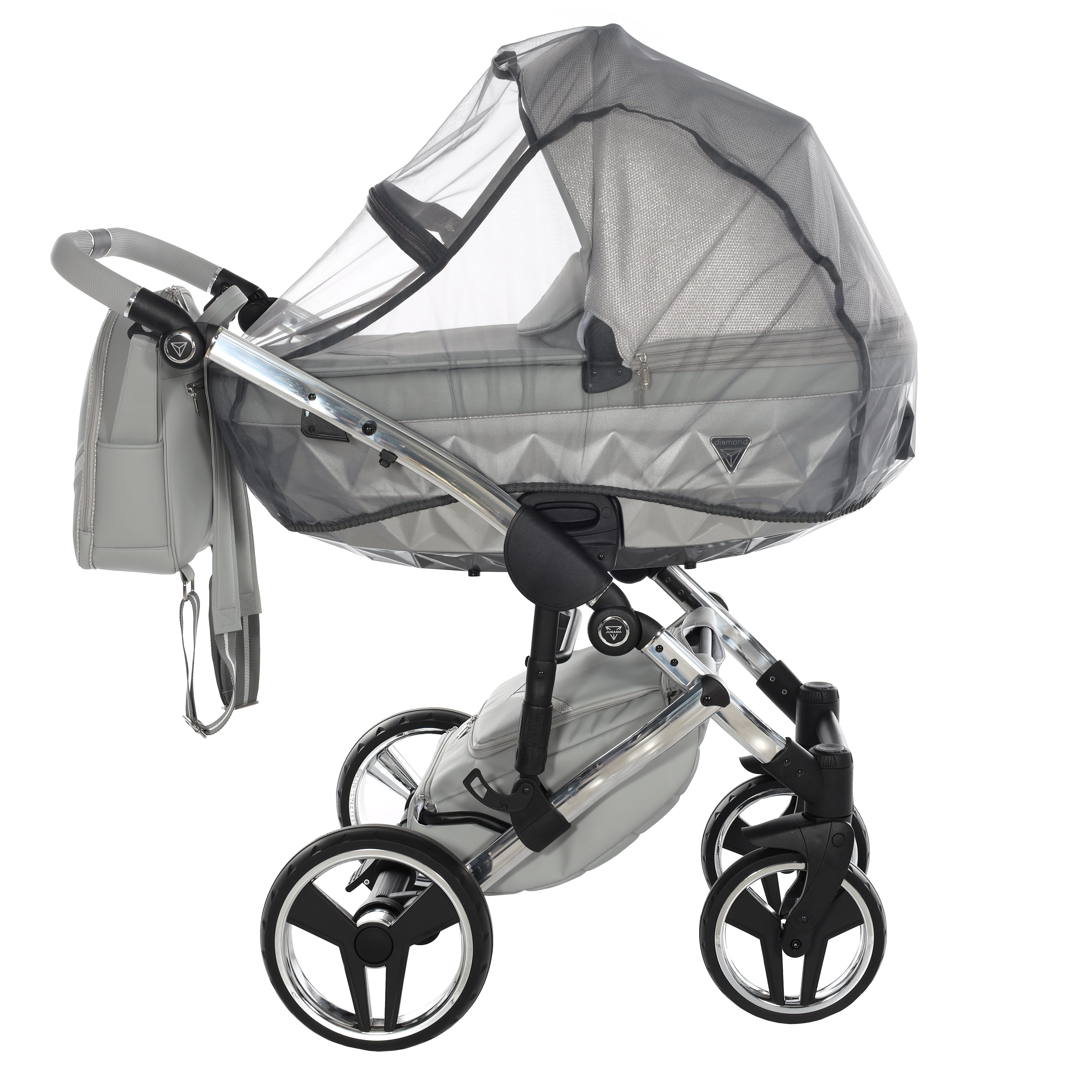 Junama Dolce Pram – Silver   