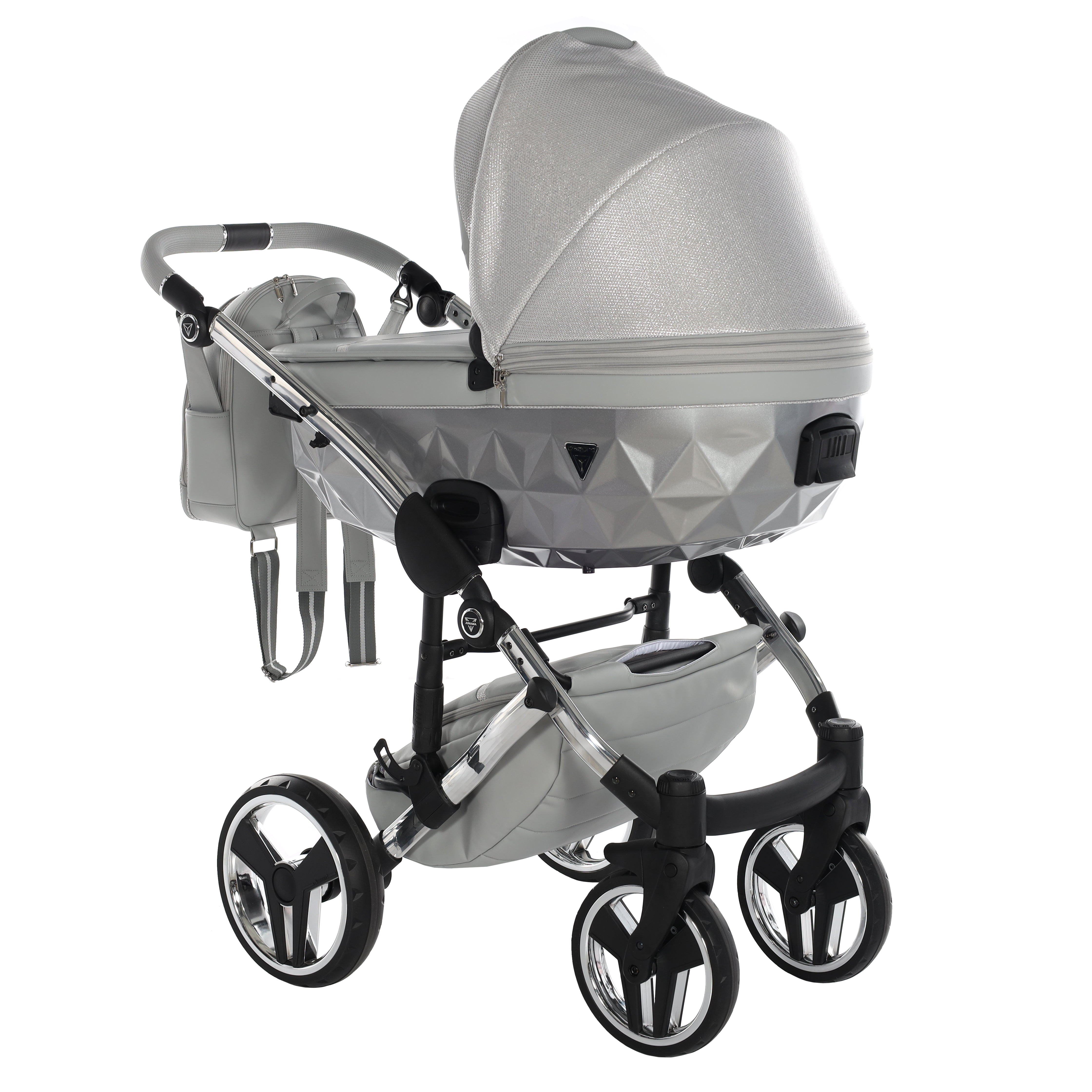 Junama Dolce Pram – Silver   