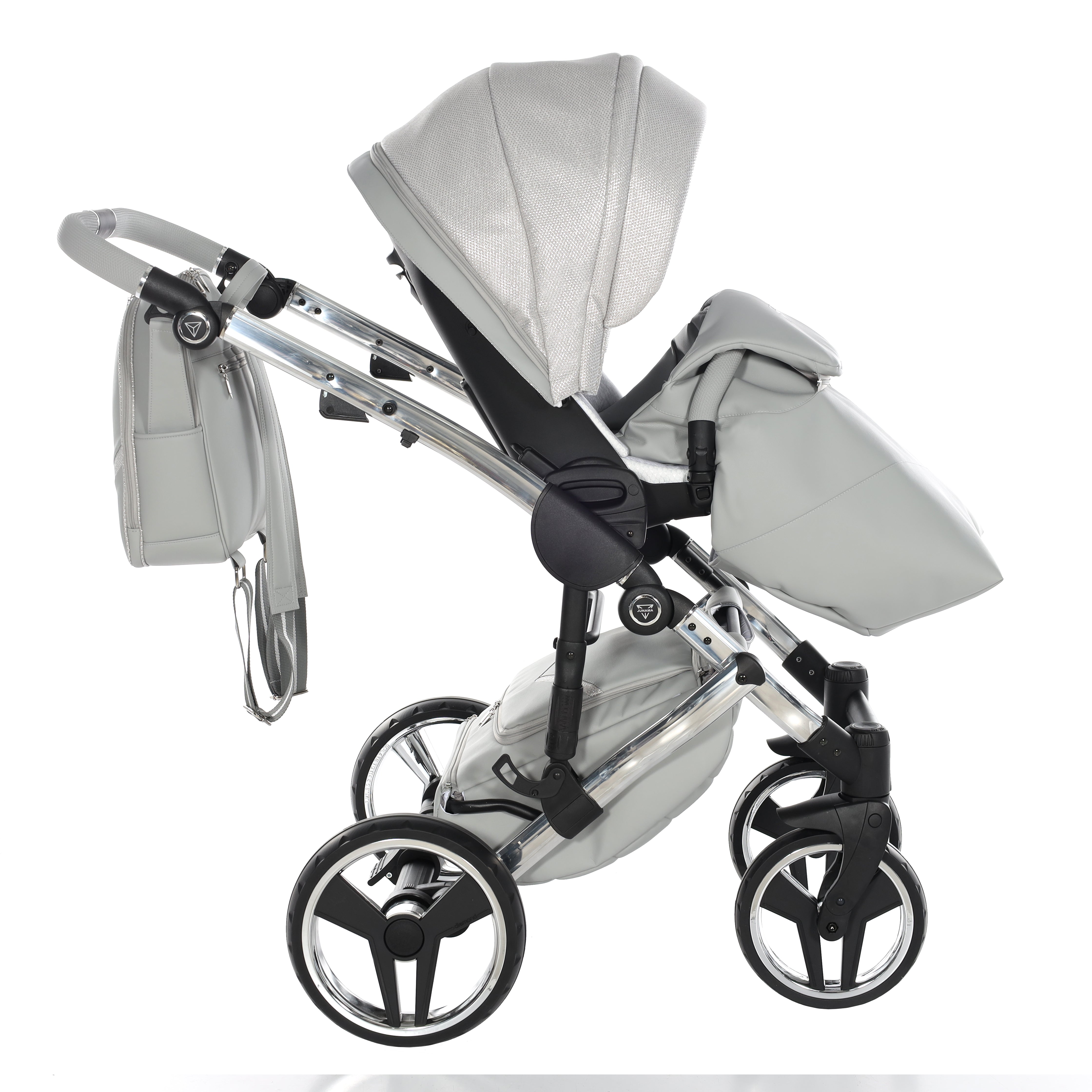 Junama Dolce Pram – Silver   