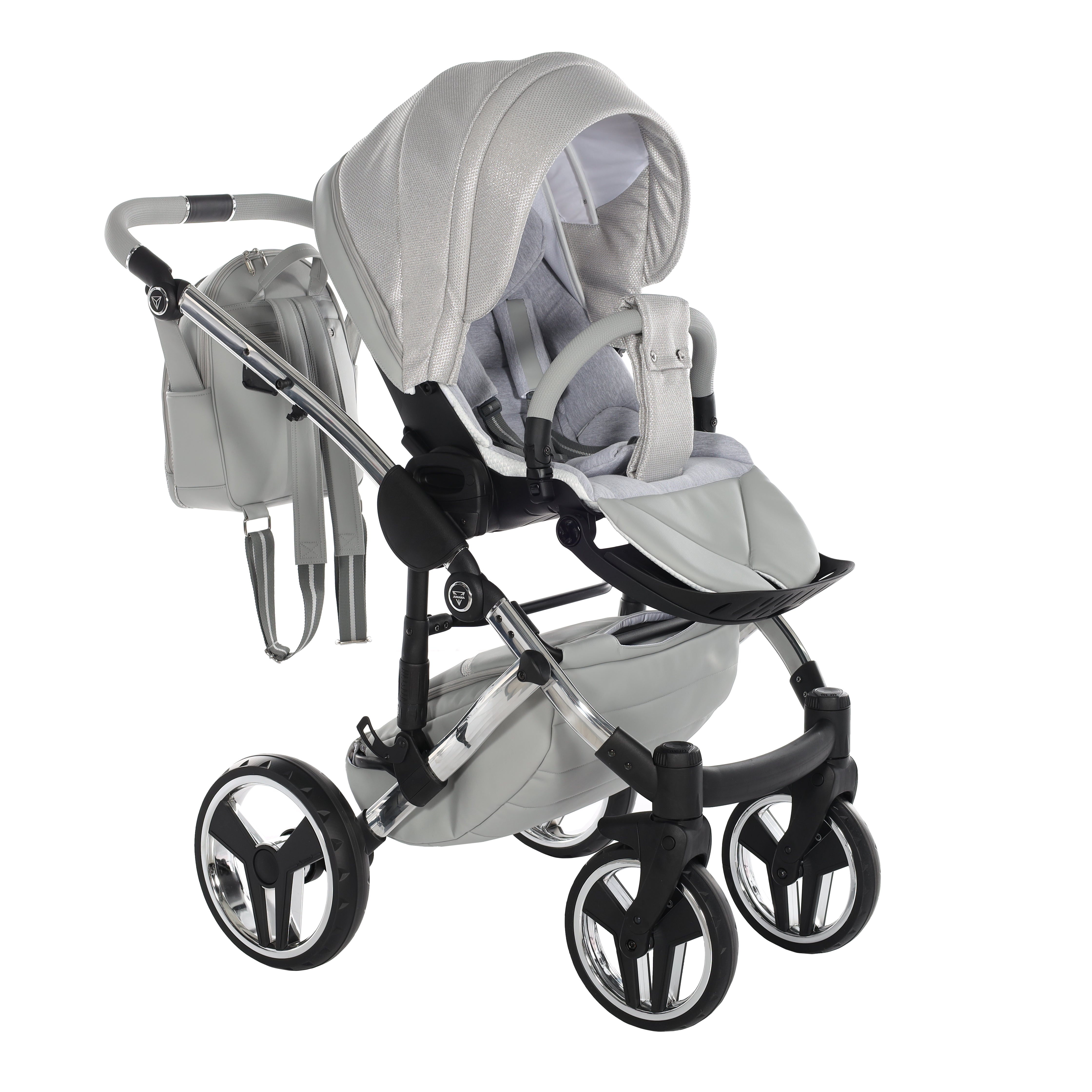 Junama Dolce Pram – Silver   