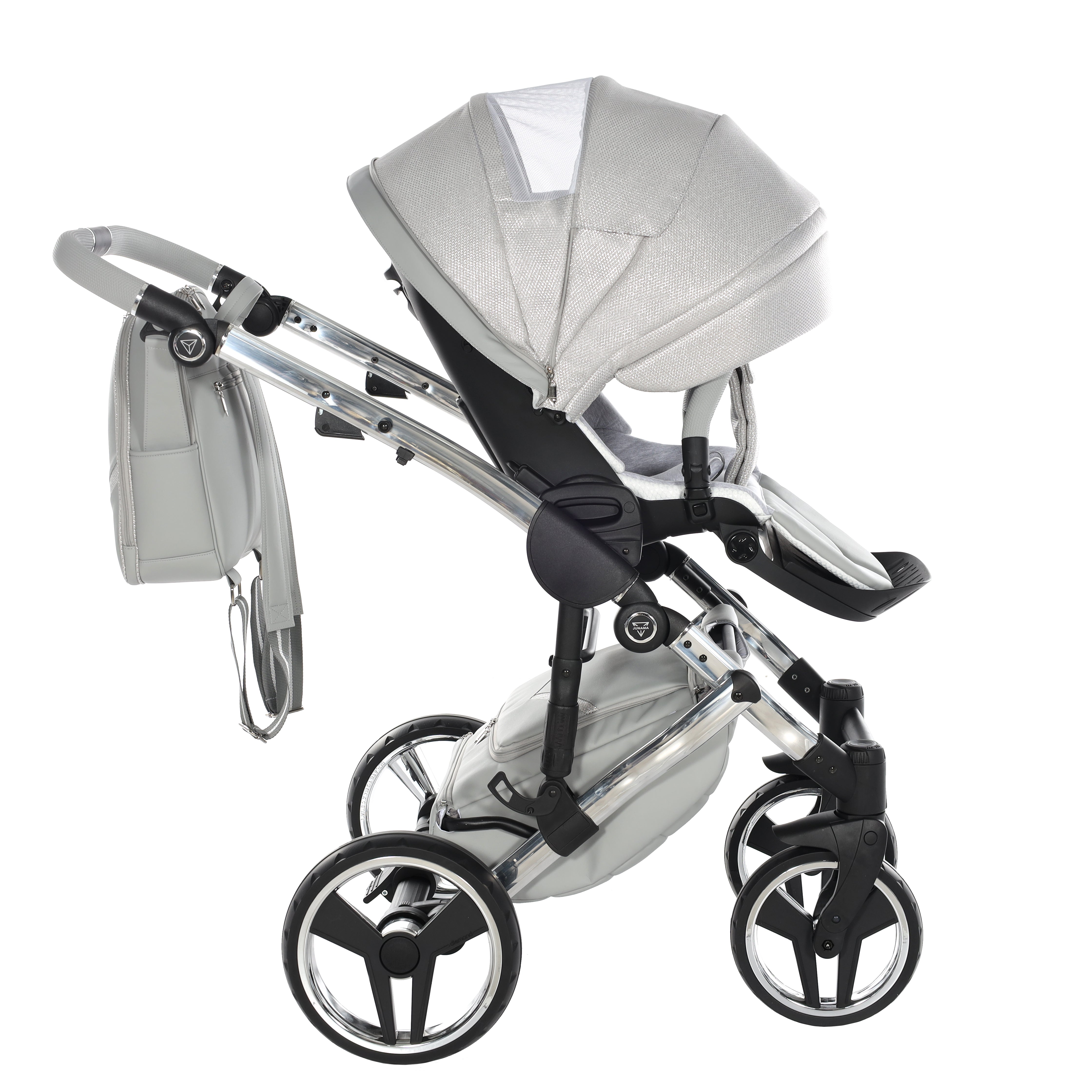 Junama Dolce Pram – Silver   