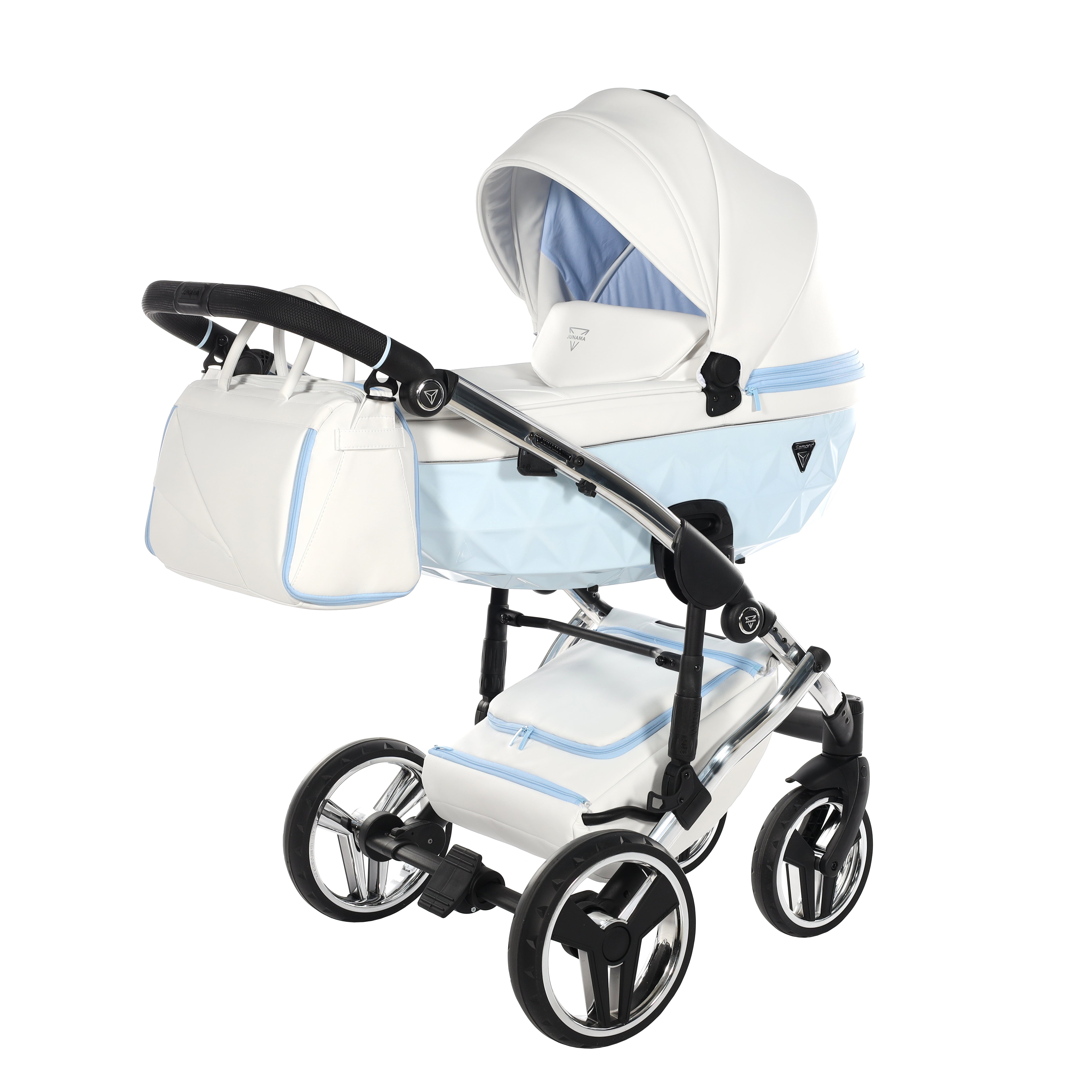 Junama Candy 2 in 1 Pram - Blue   