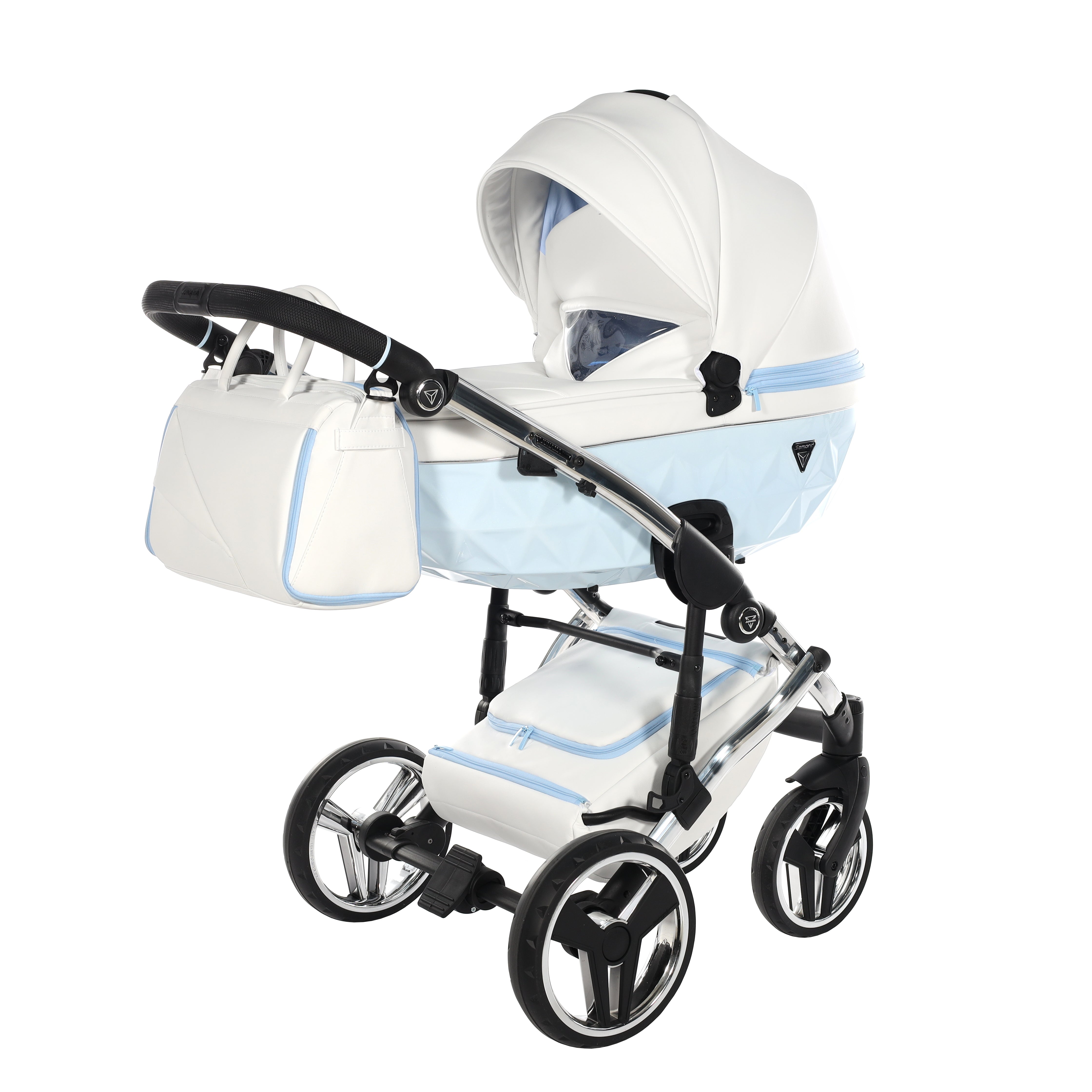 Junama Candy 2 in 1 Pram - Blue   