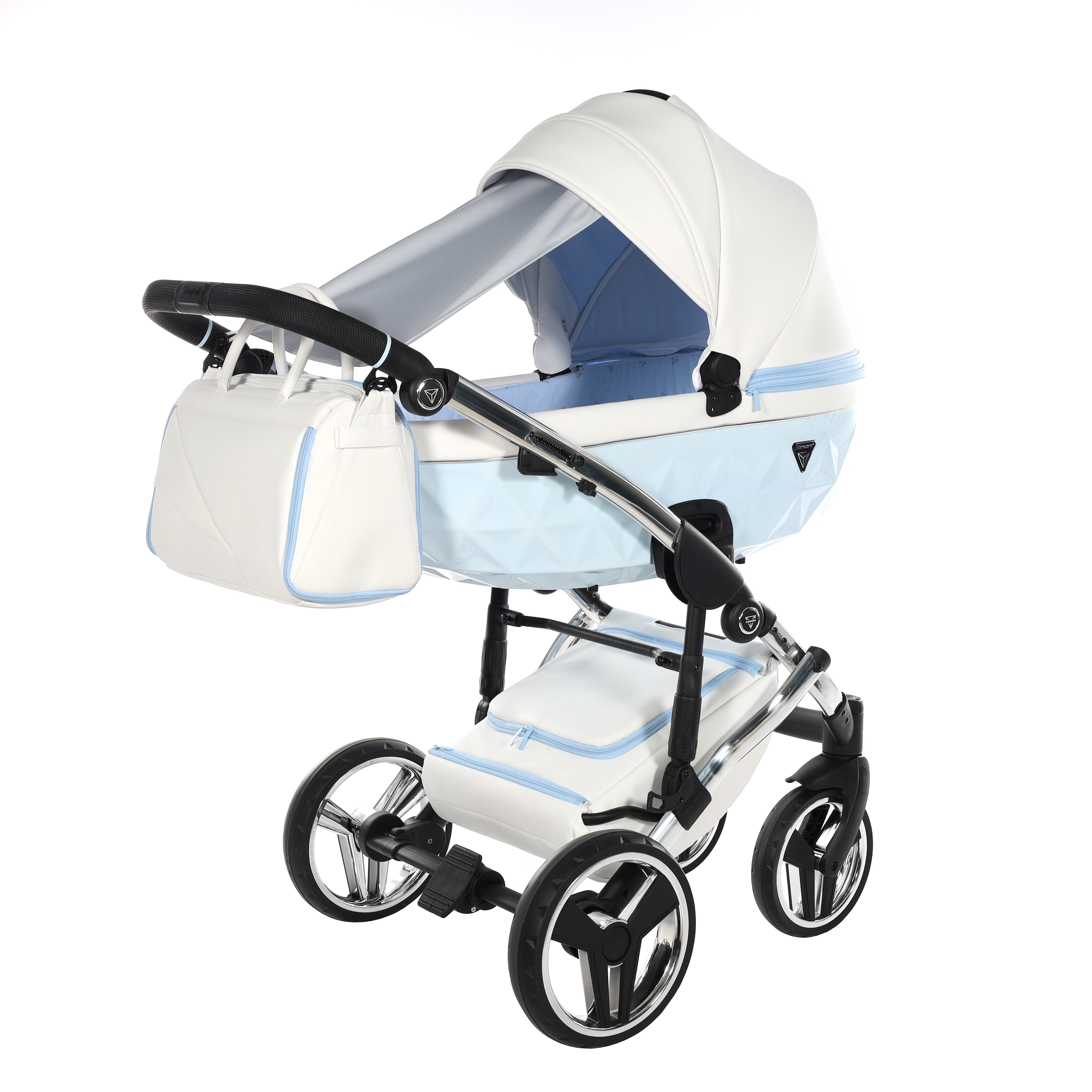 Junama Candy 2 in 1 Pram - Blue   