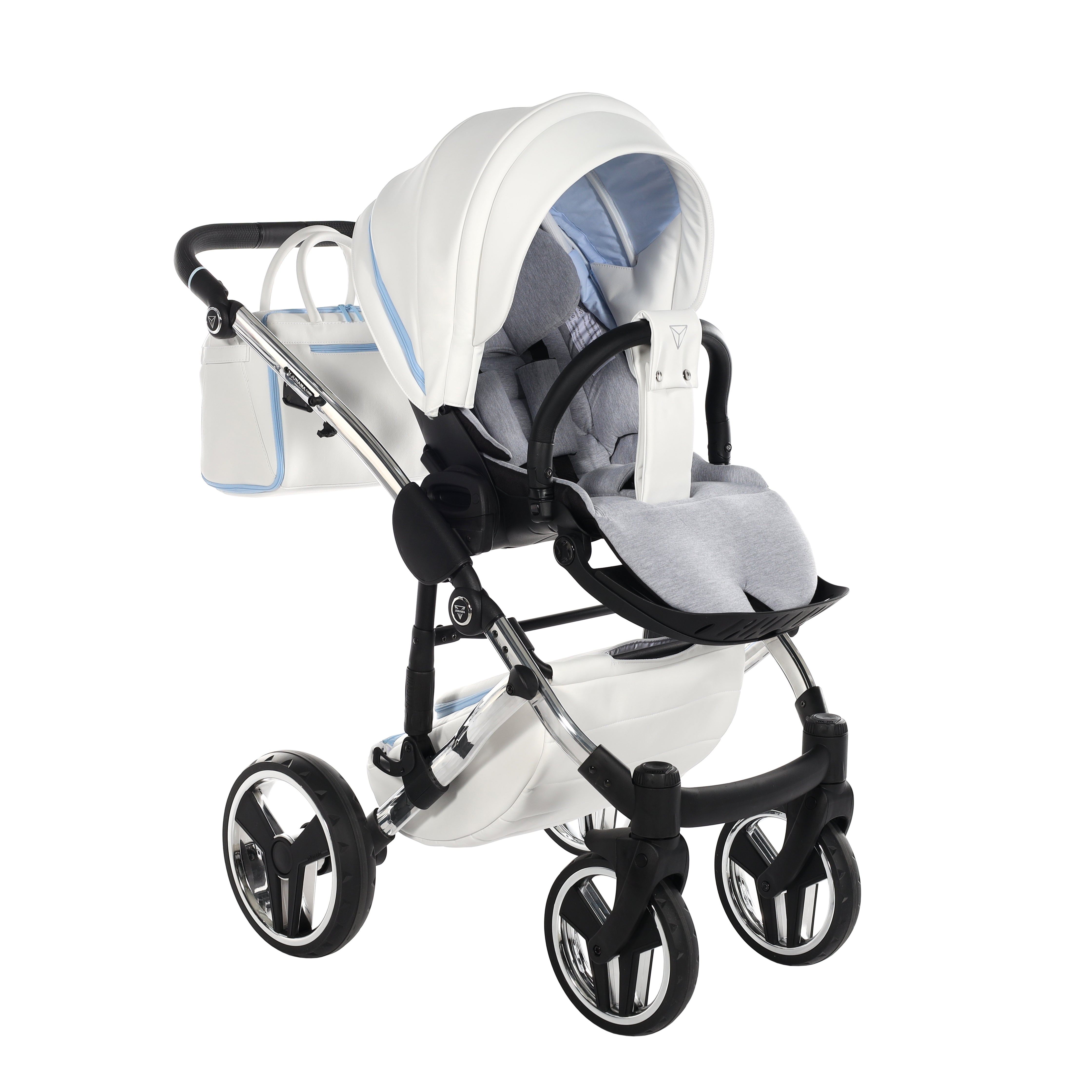 Junama Candy 2 in 1 Pram - Blue   