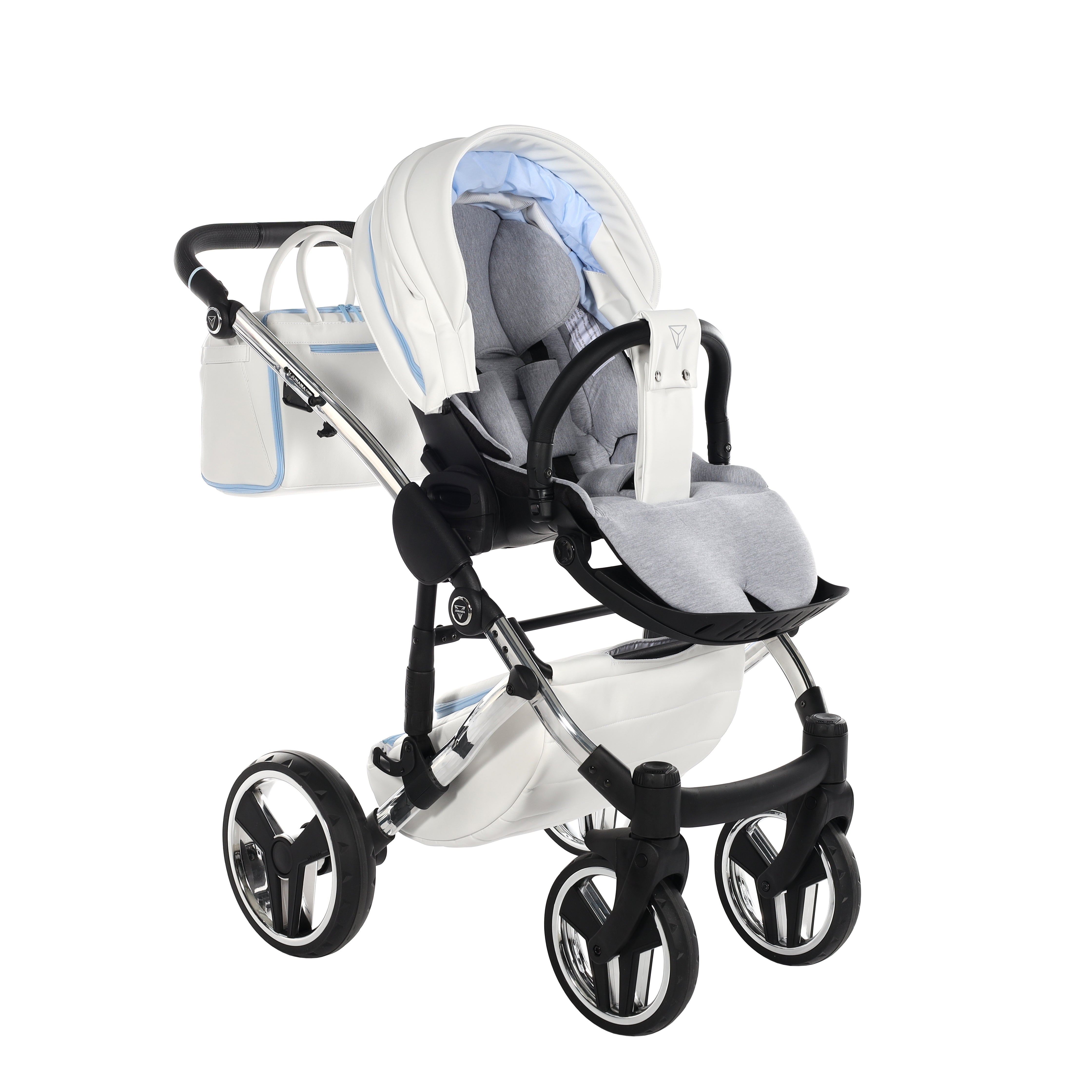 Junama Candy 2 in 1 Pram - Blue   