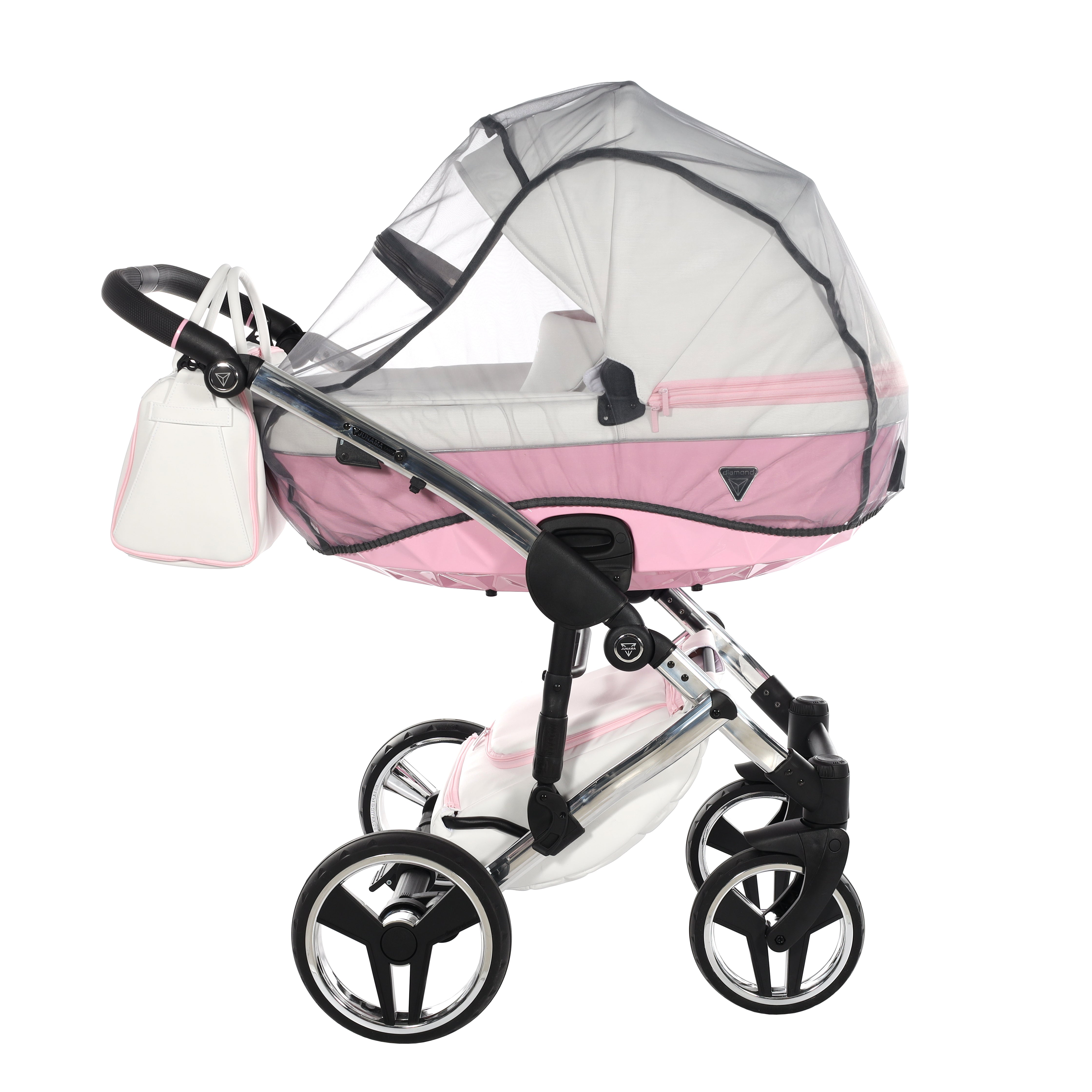 Junama Candy 2 in 1 Pram - Pink   