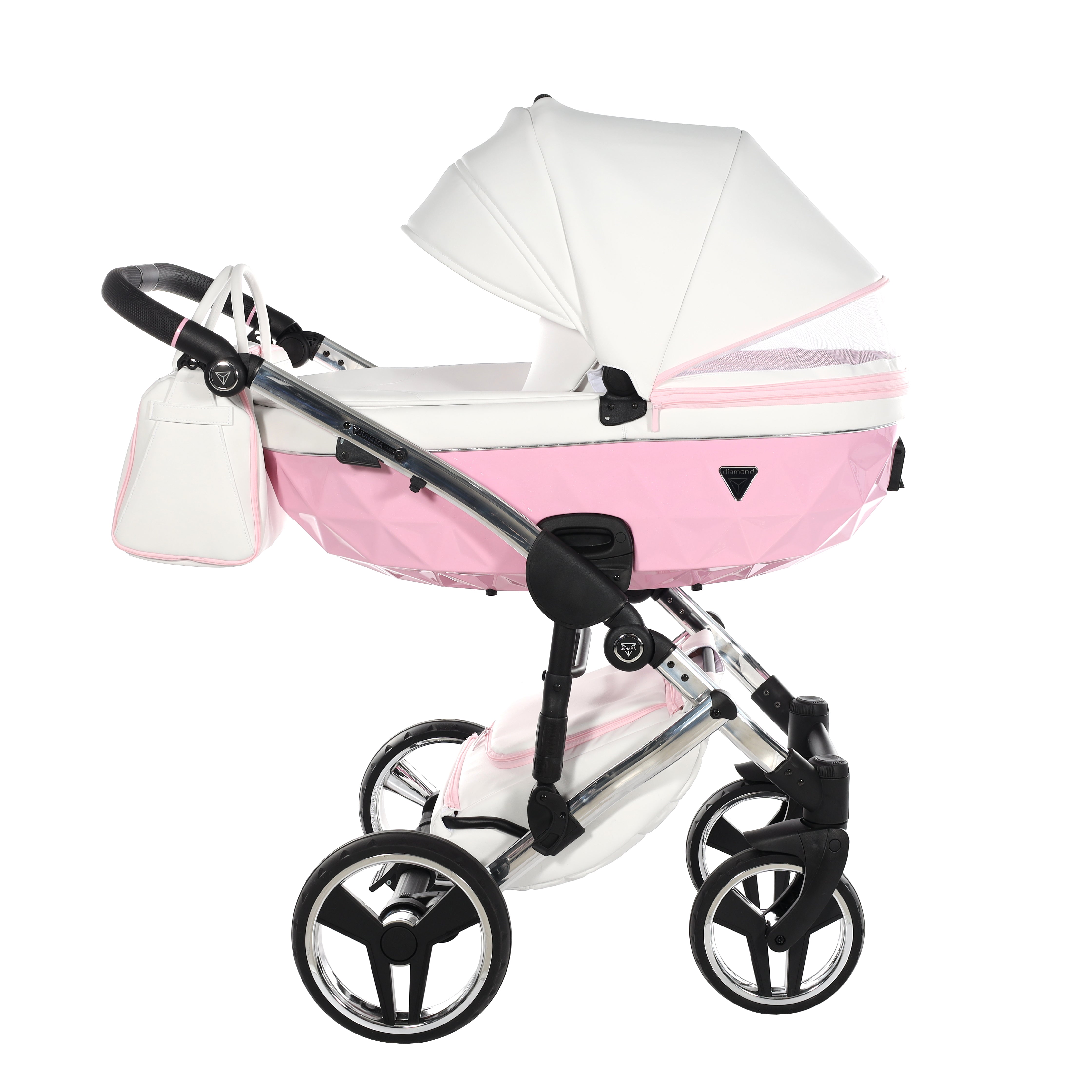 Junama Candy 2 in 1 Pram - Pink   