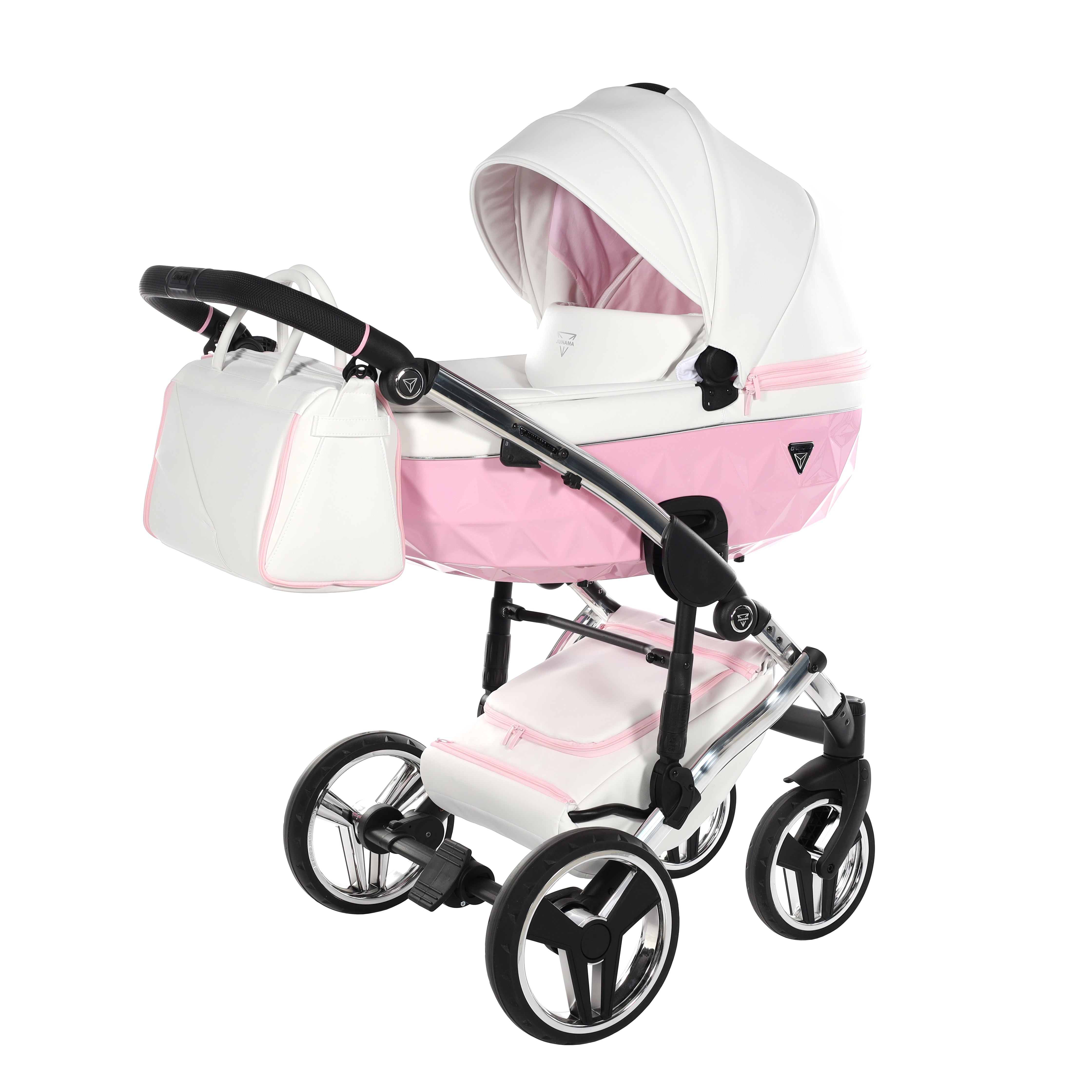 Junama Candy 2 in 1 Pram - Pink   