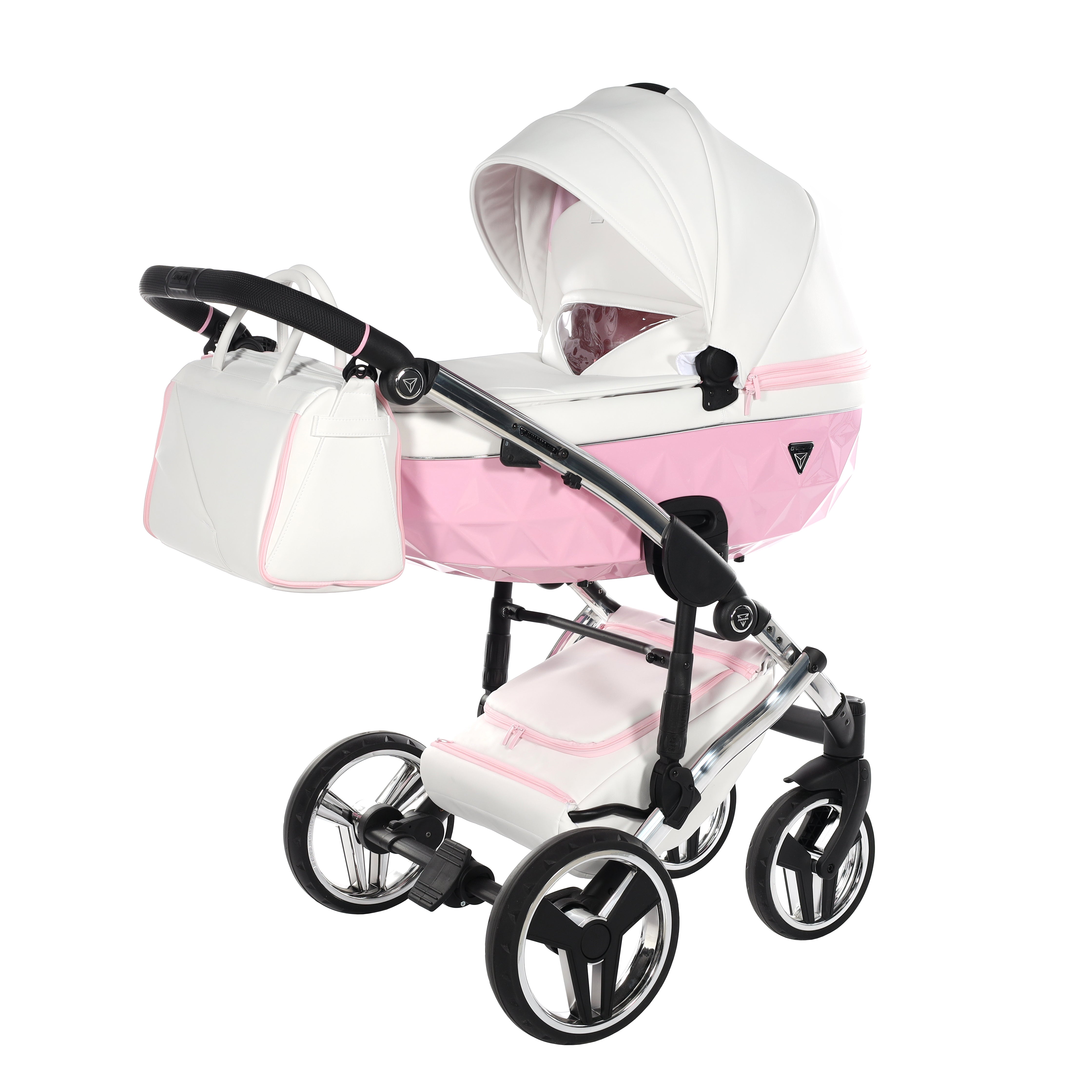 Junama Candy 2 in 1 Pram - Pink   