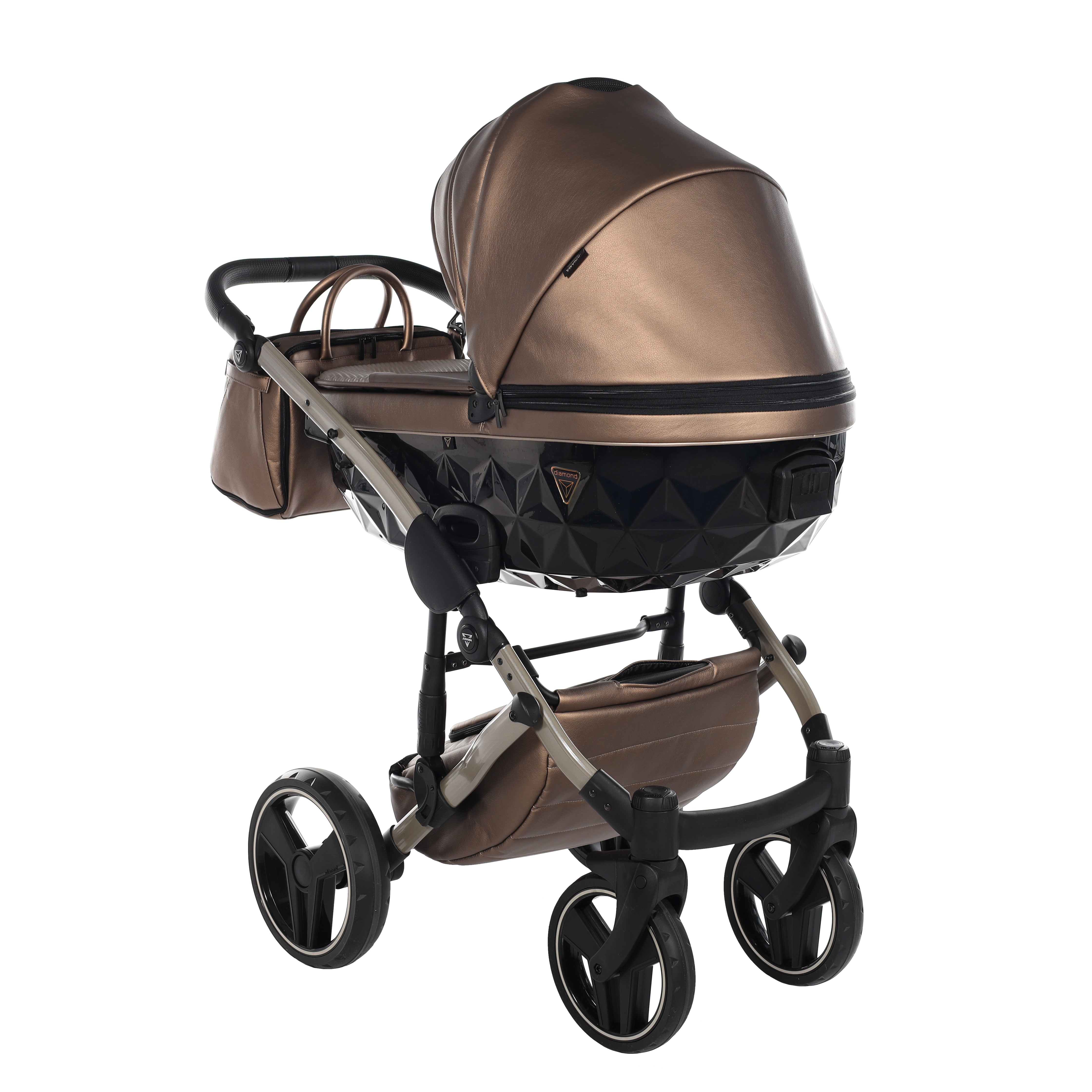 Junama Fluo Line 2 In 1 Pram - Bronze   