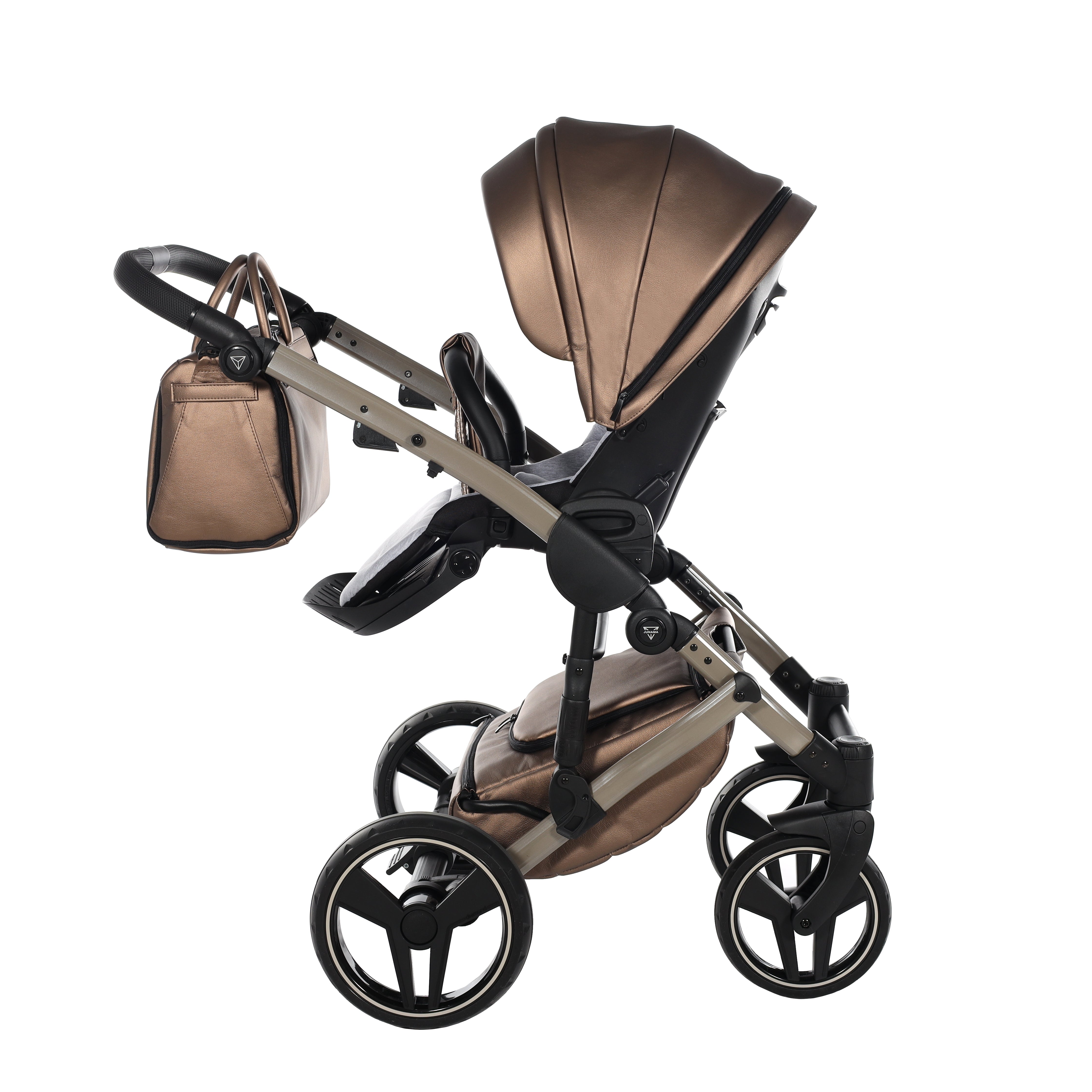 Junama Fluo Line 2 In 1 Pram - Bronze   