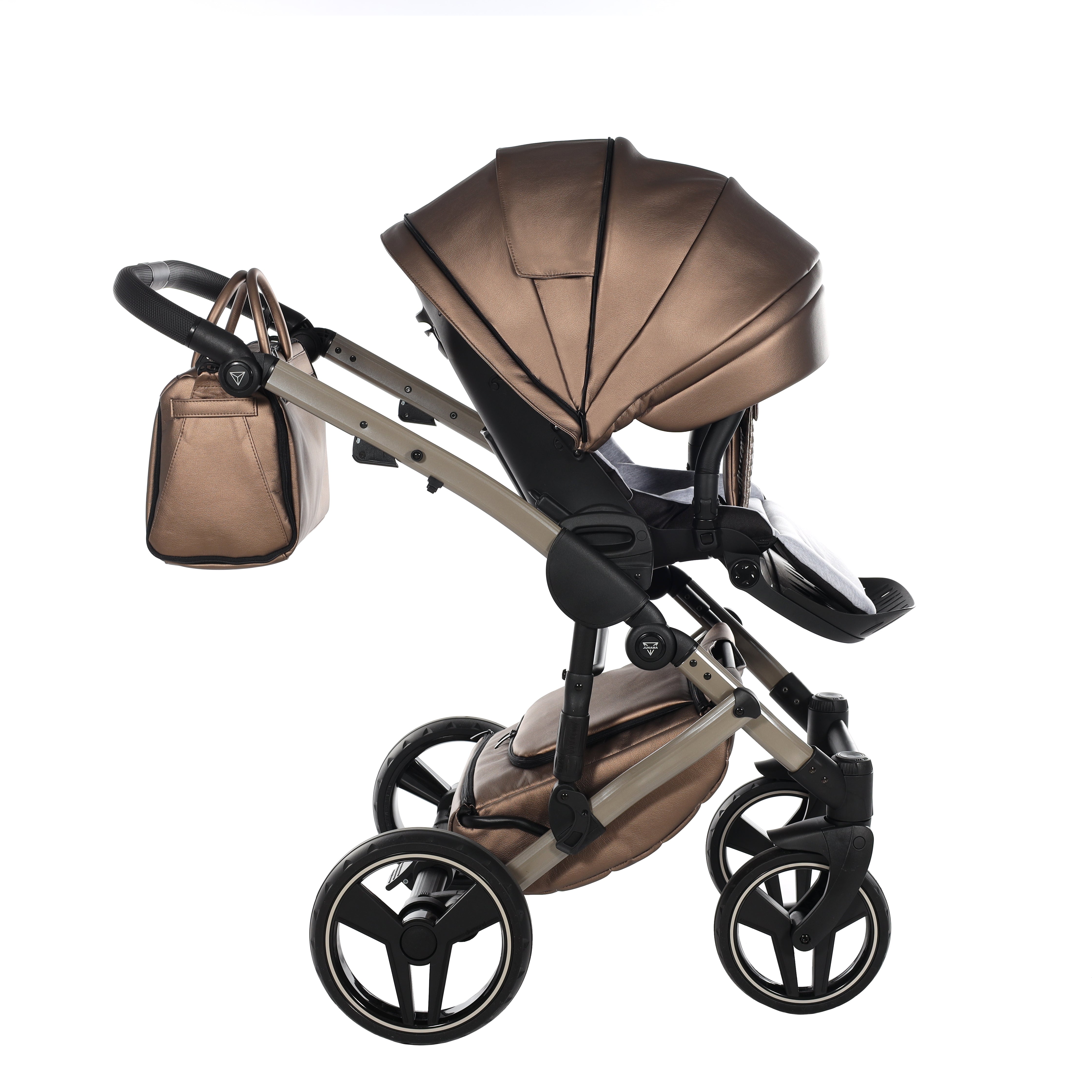 Junama Fluo Line 2 In 1 Pram - Bronze   