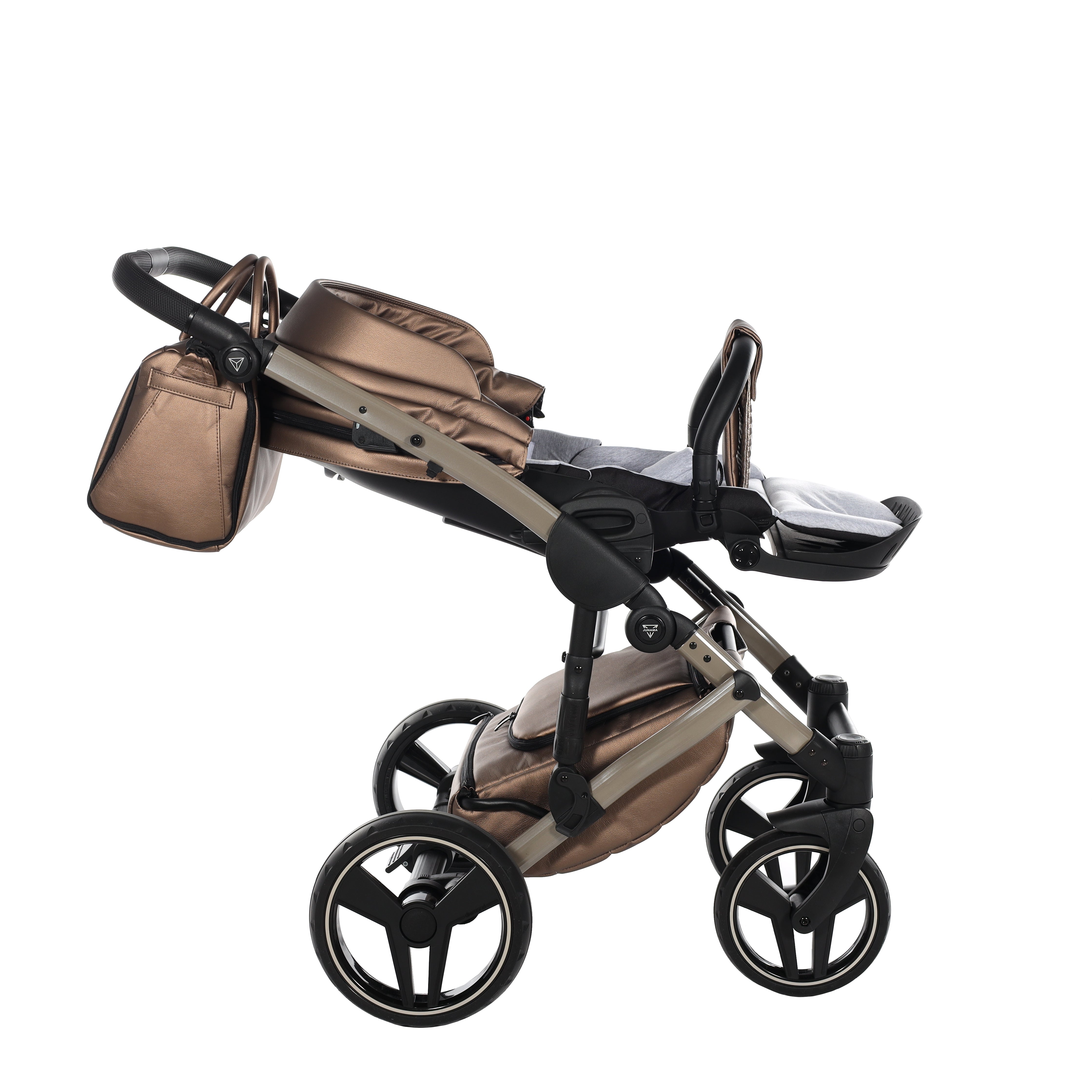 Junama Fluo Line 2 In 1 Pram - Bronze   