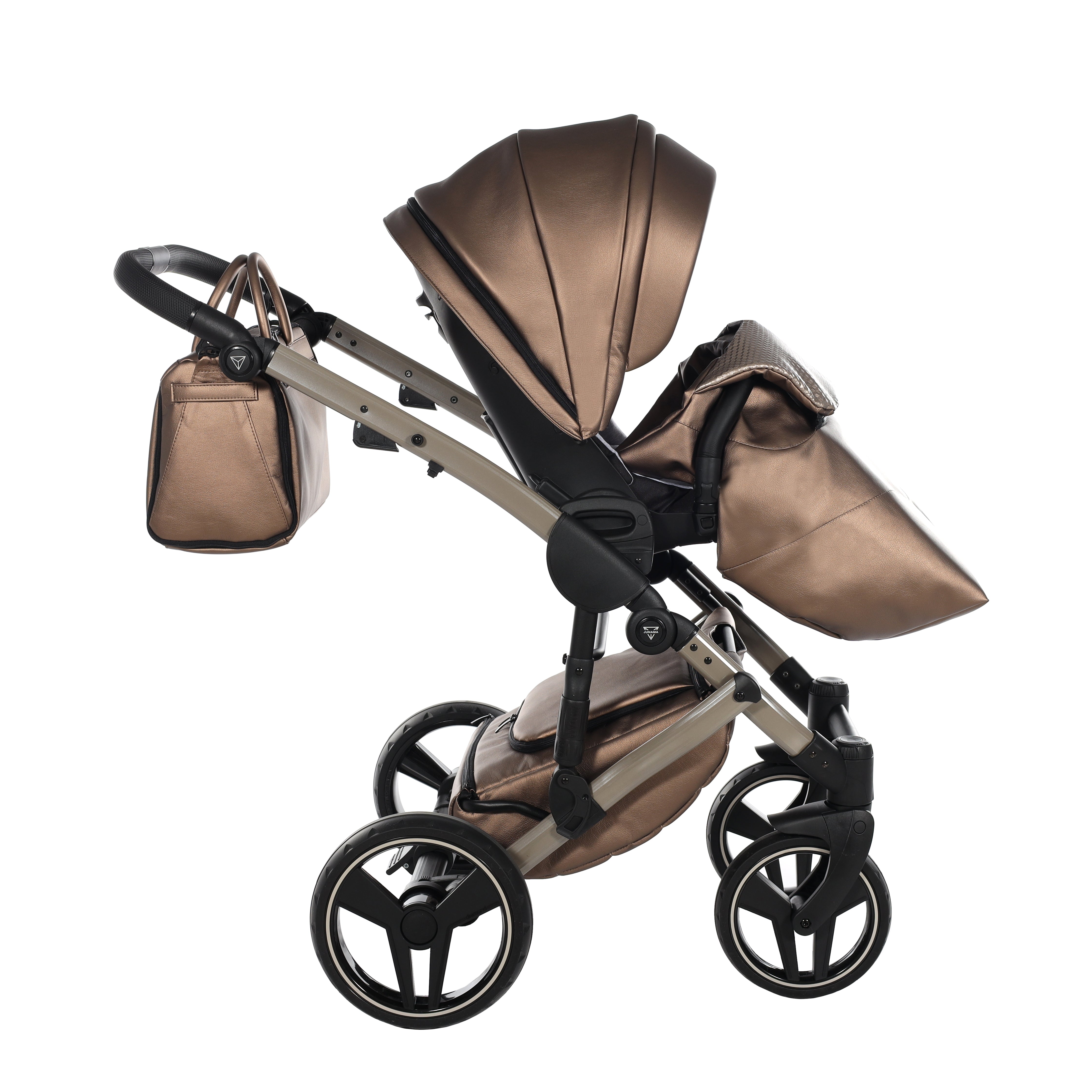 Junama Fluo Line 2 In 1 Pram - Bronze   