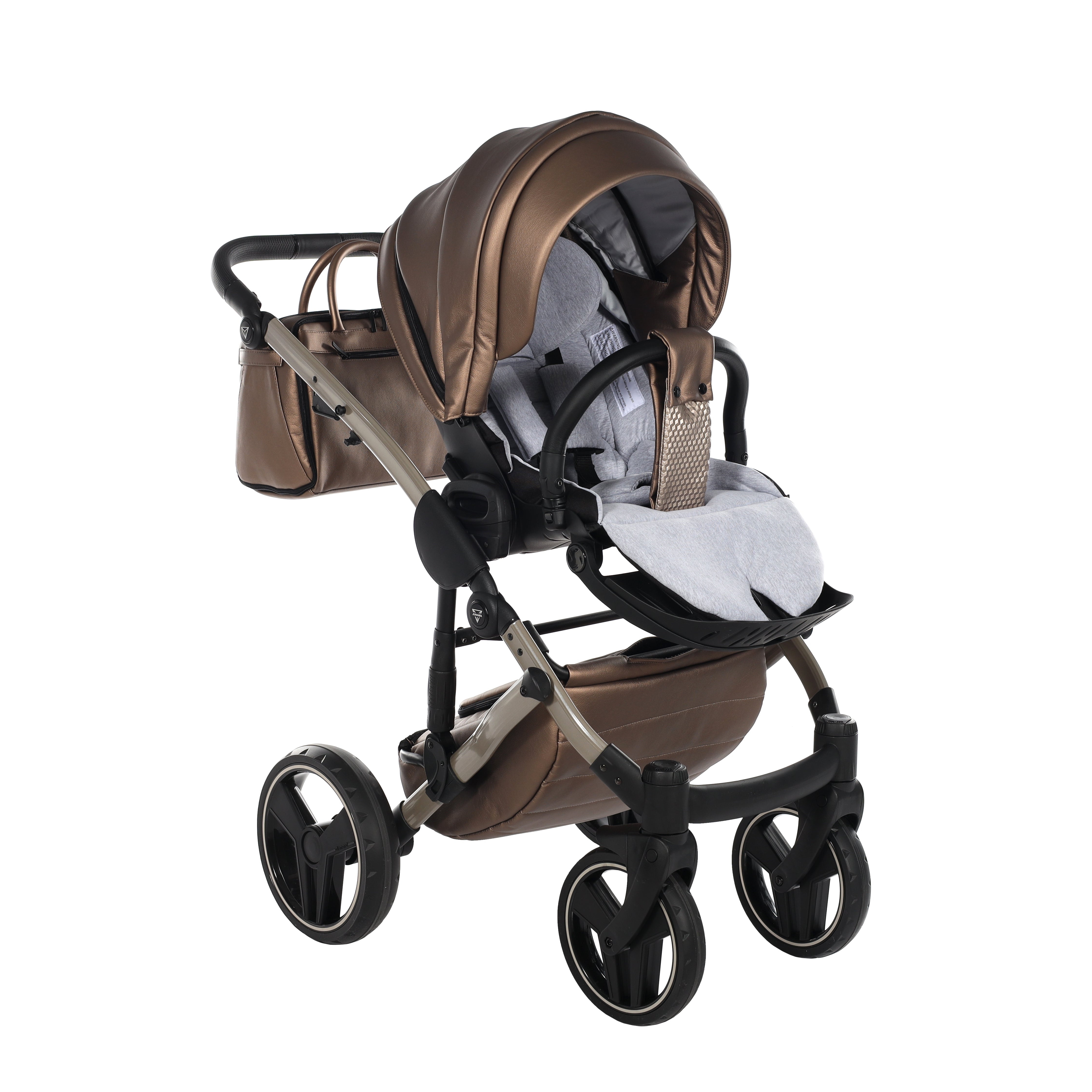 Junama Fluo Line 2 In 1 Pram - Bronze   