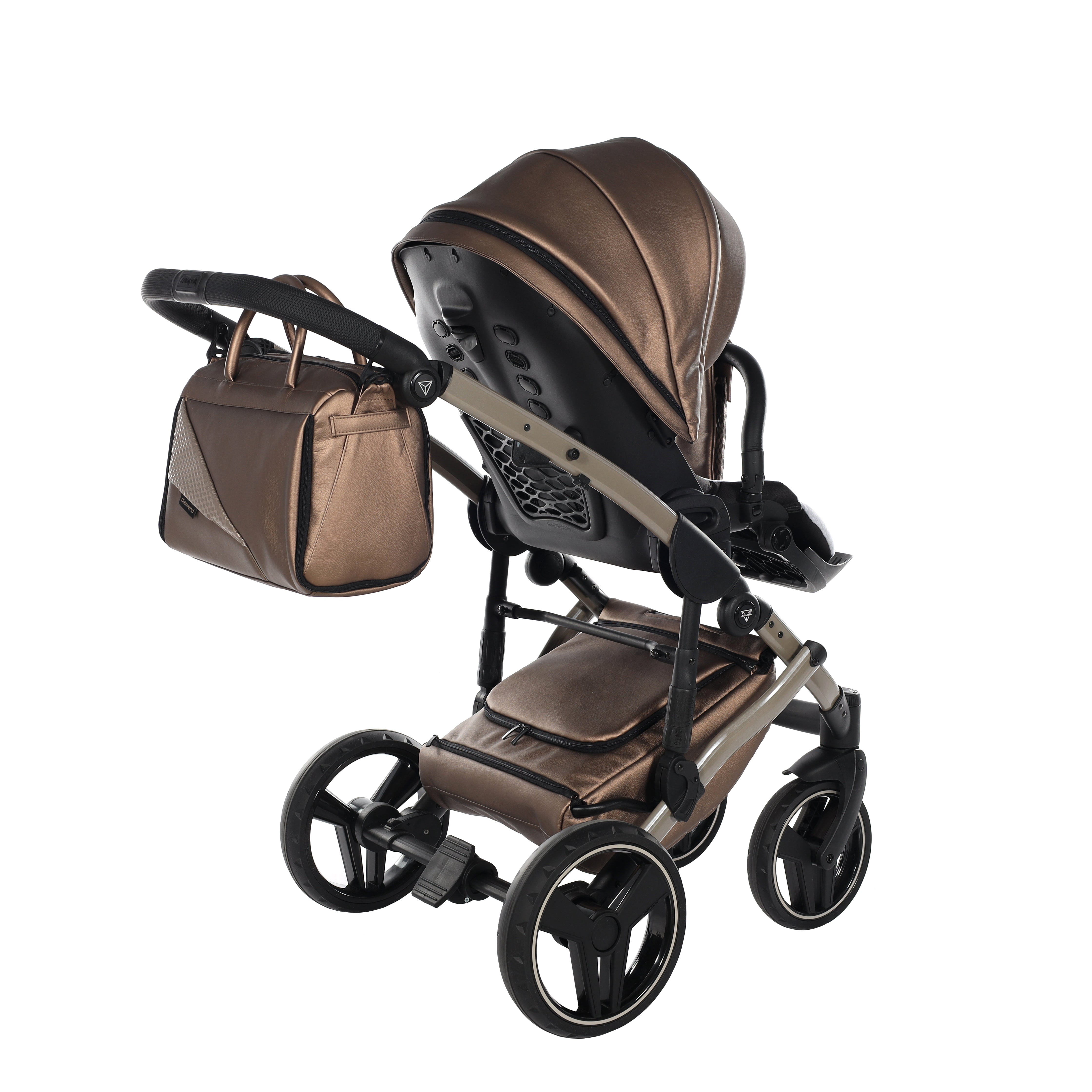 Junama Fluo Line 2 In 1 Pram - Bronze   