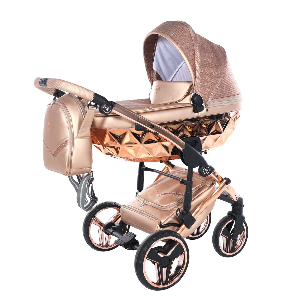Junama Dolce 2 In 1 Pram - Rose Gold - For Your Little One