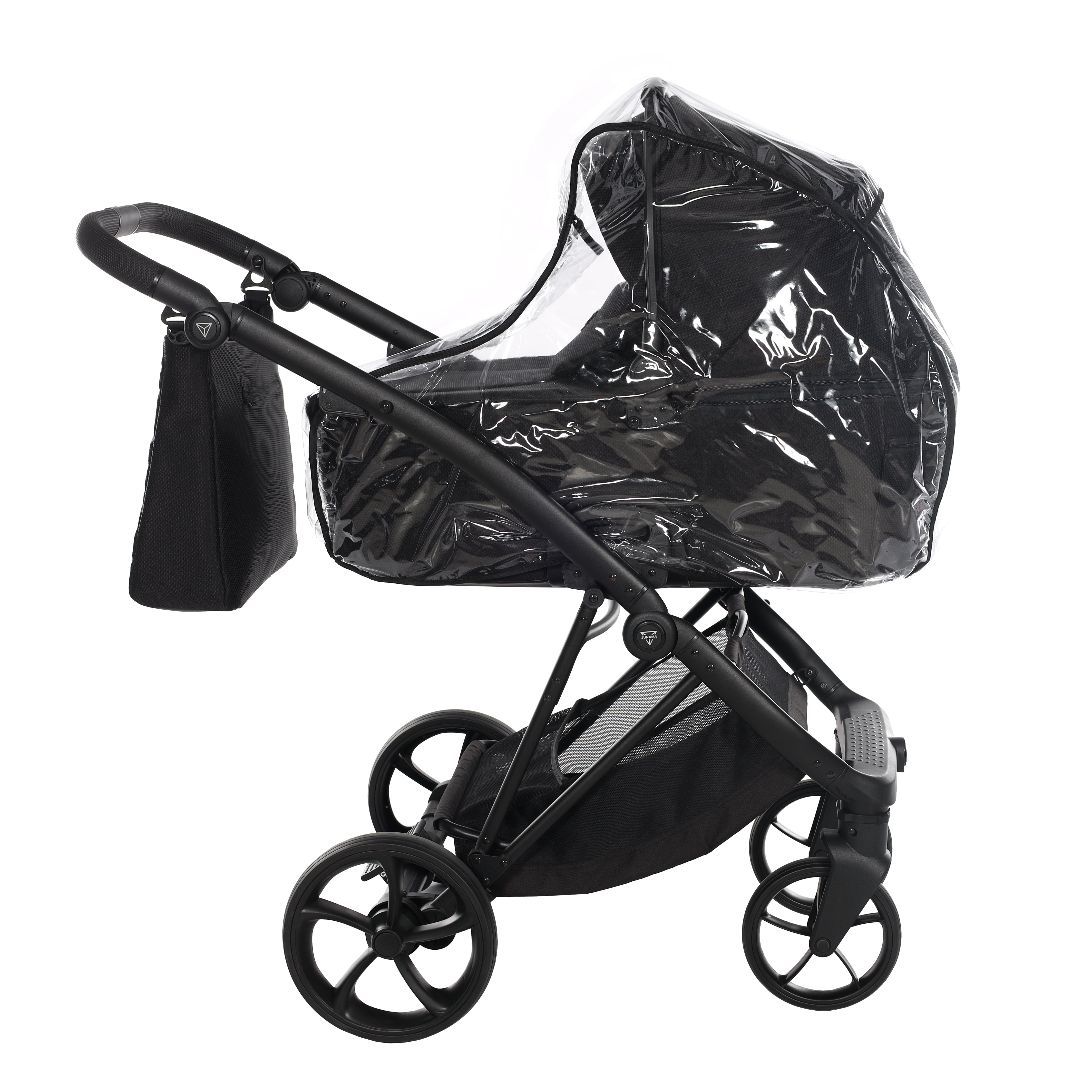 Junama Air V3 2 in 1 Pram - Black   