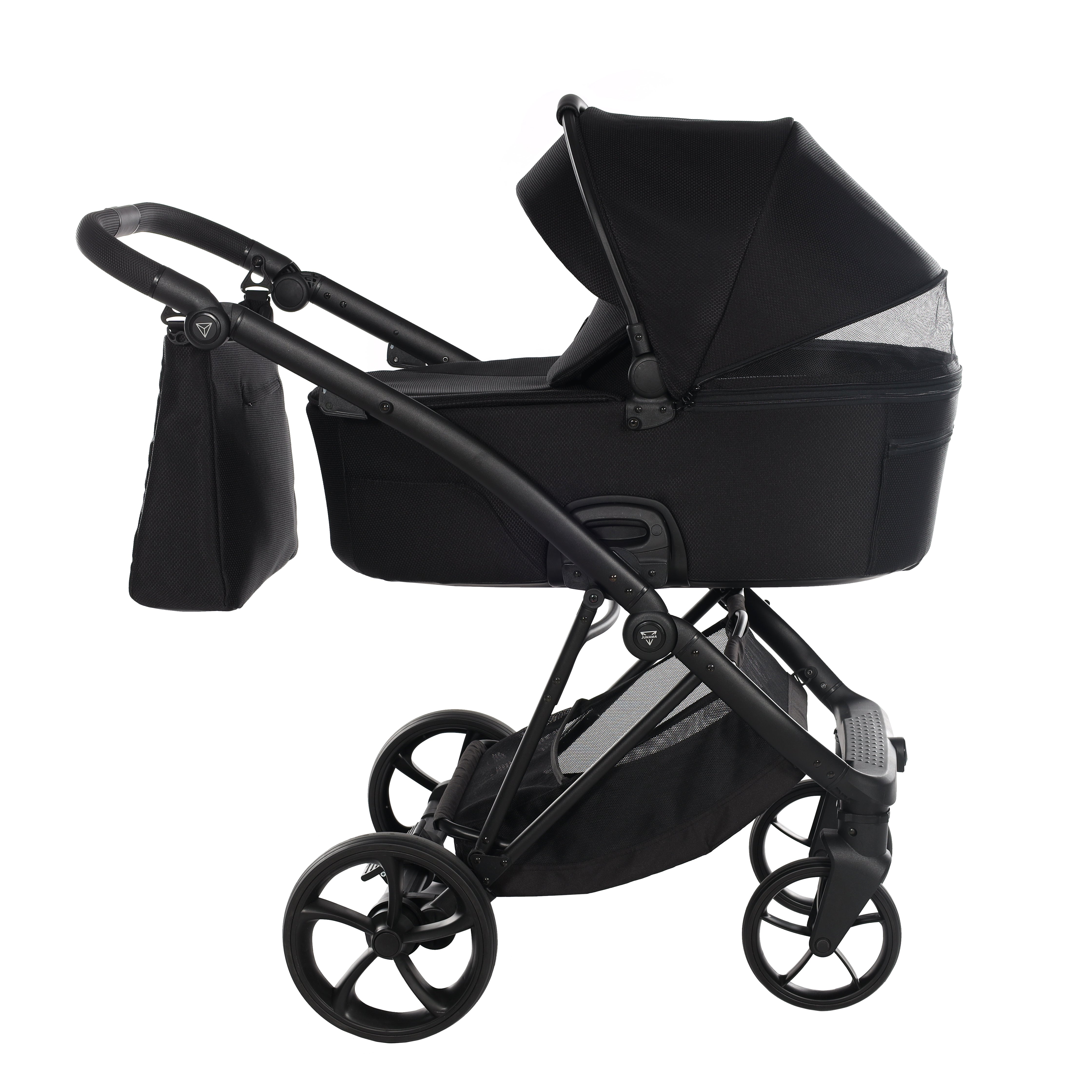 Junama Air V3 2 in 1 Pram - Black   