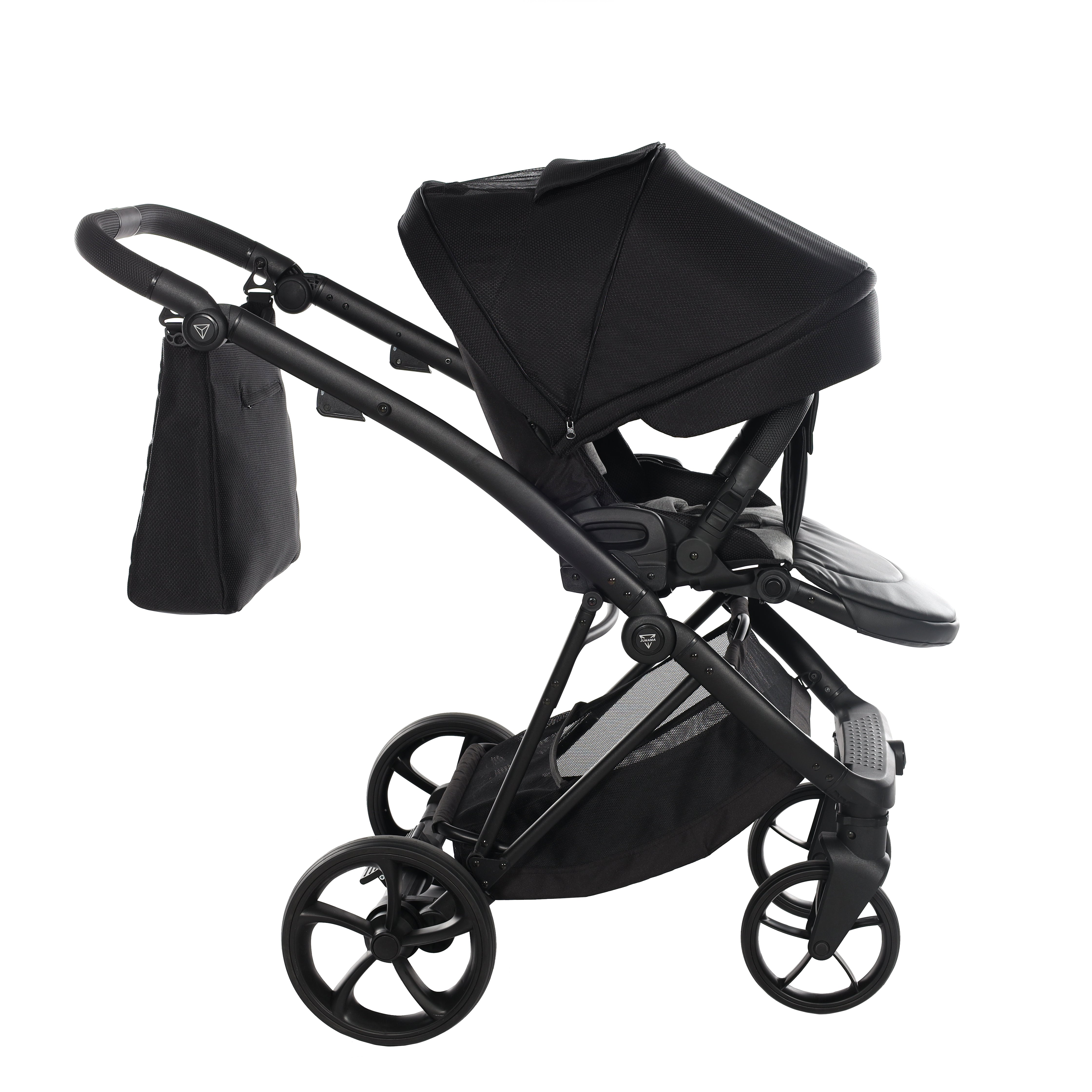 Junama Air V3 2 in 1 Pram - Black   