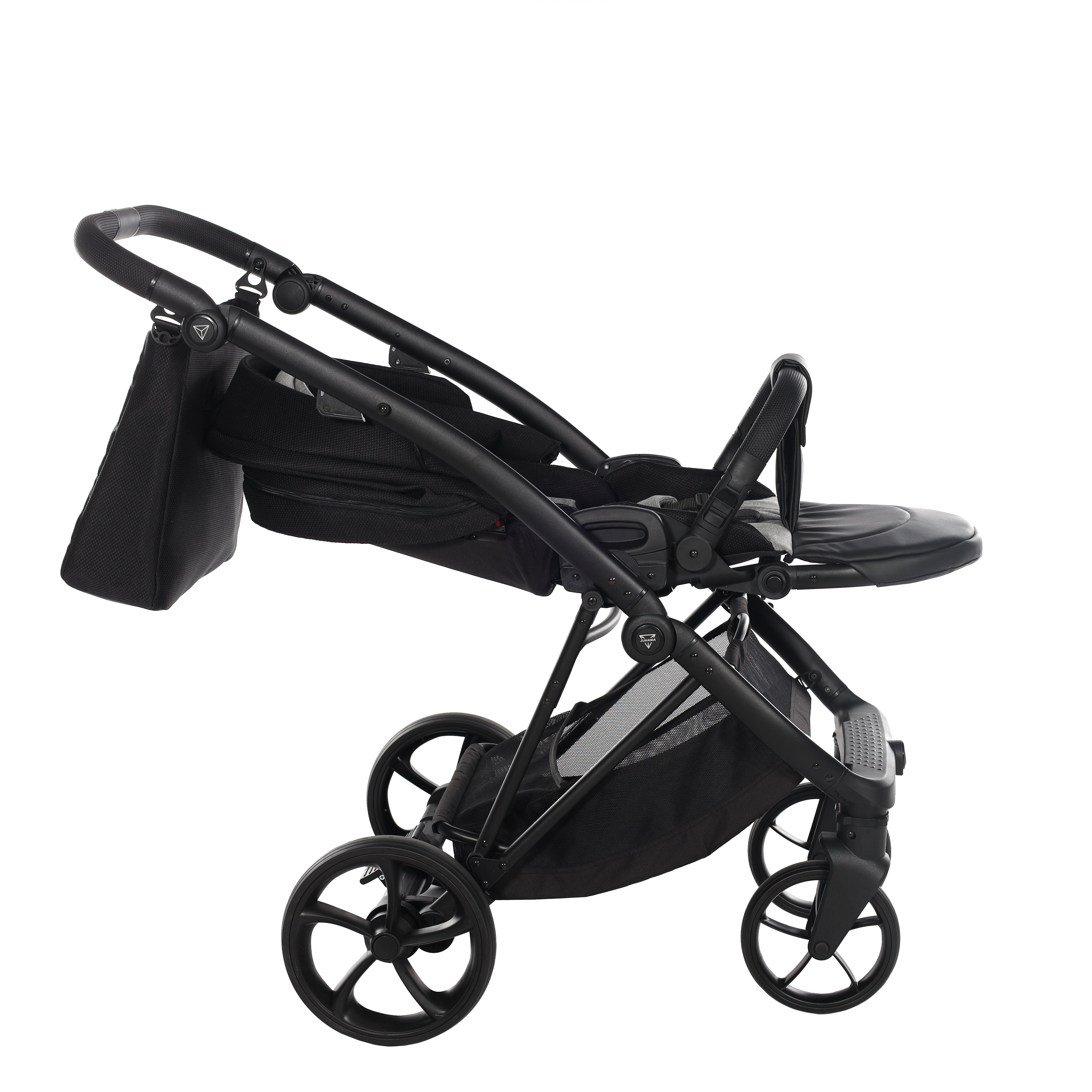 Junama Air V3 2 in 1 Pram - Black   