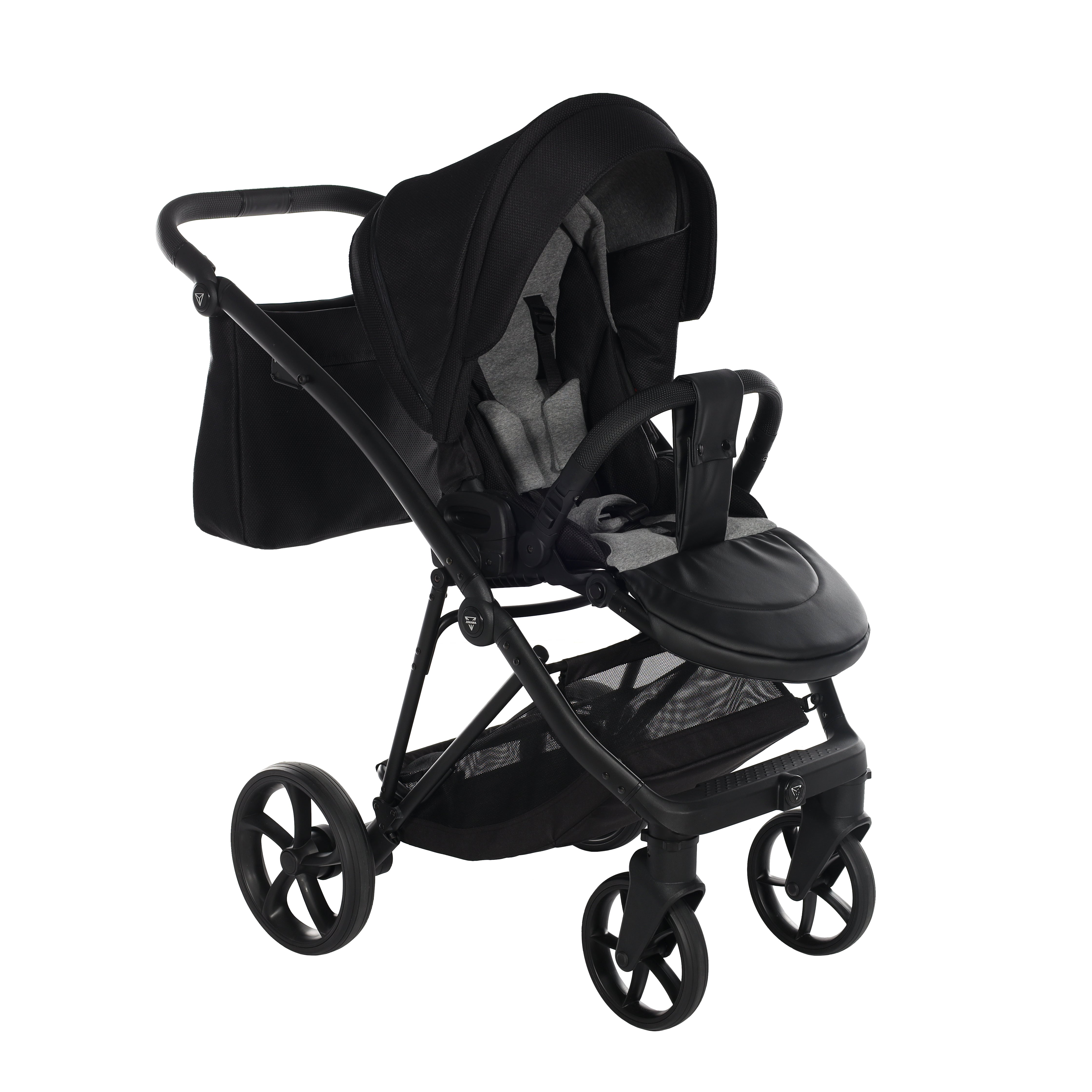 Junama Air V3 2 in 1 Pram - Black   