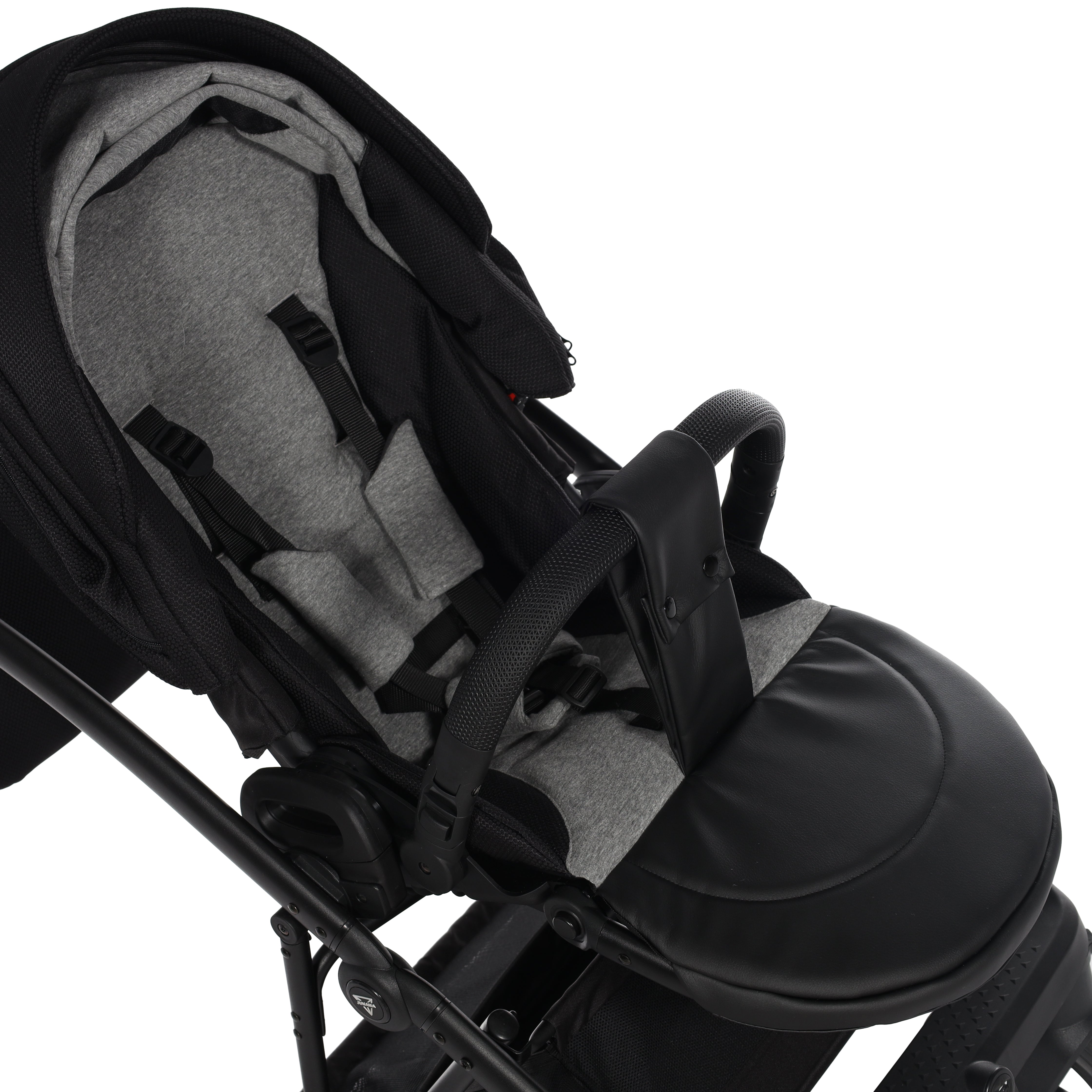 Junama Air V3 2 in 1 Pram - Black   