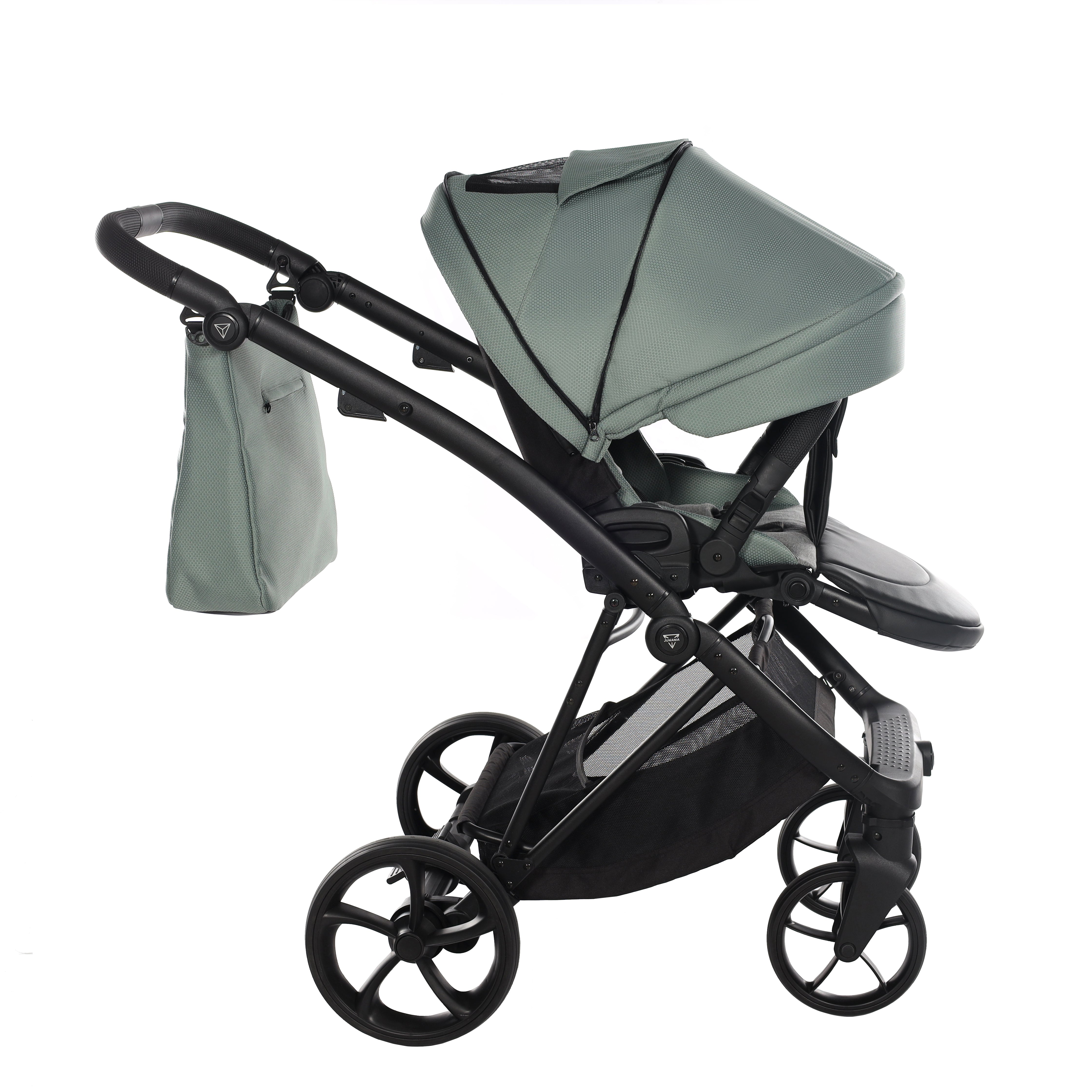 Junama Air V3 2 in 1 Pram - Green   