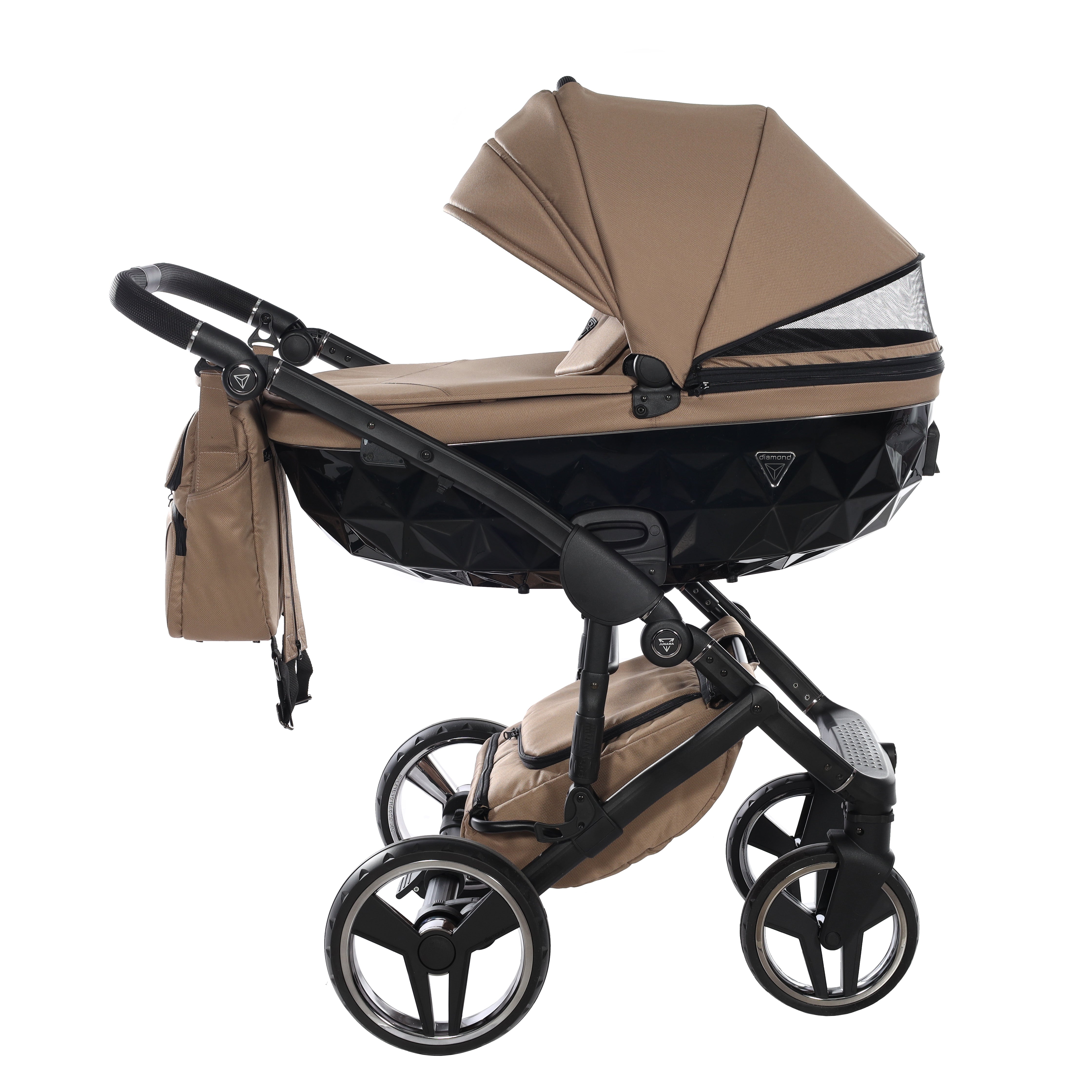 Junama Core 2 in 1 Pram - Sand   