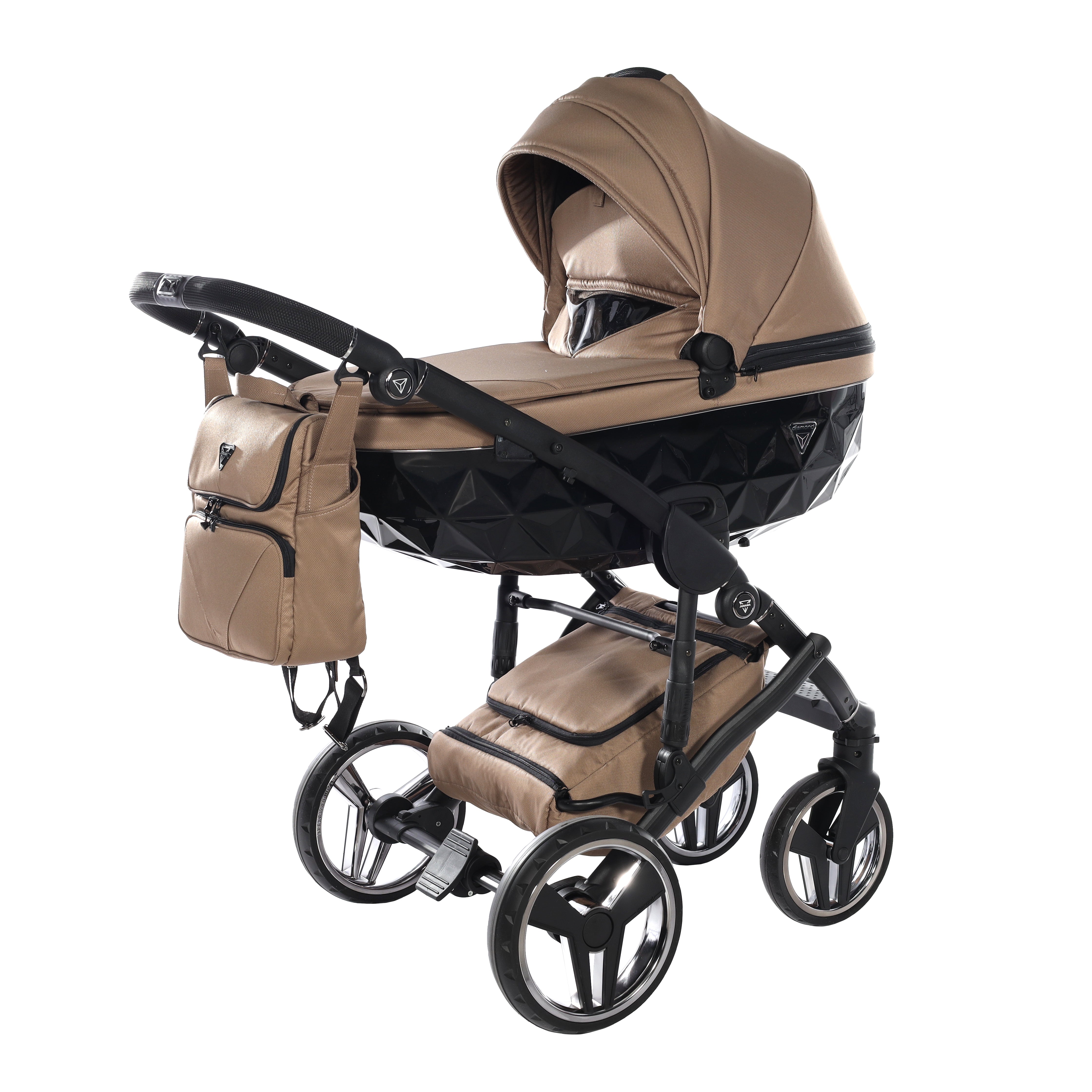 Junama Core 2 in 1 Pram - Sand   