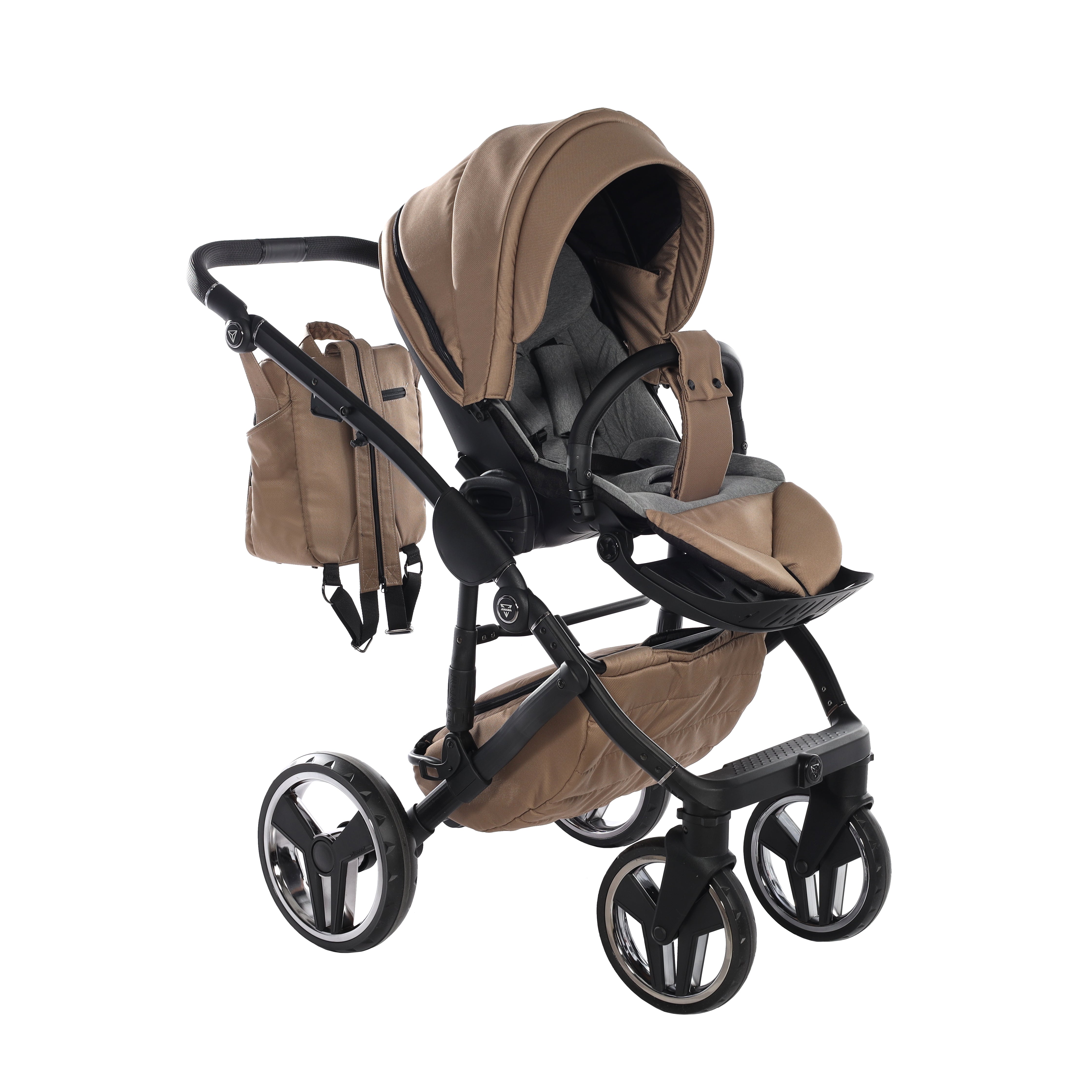 Junama Core 2 in 1 Pram - Sand   