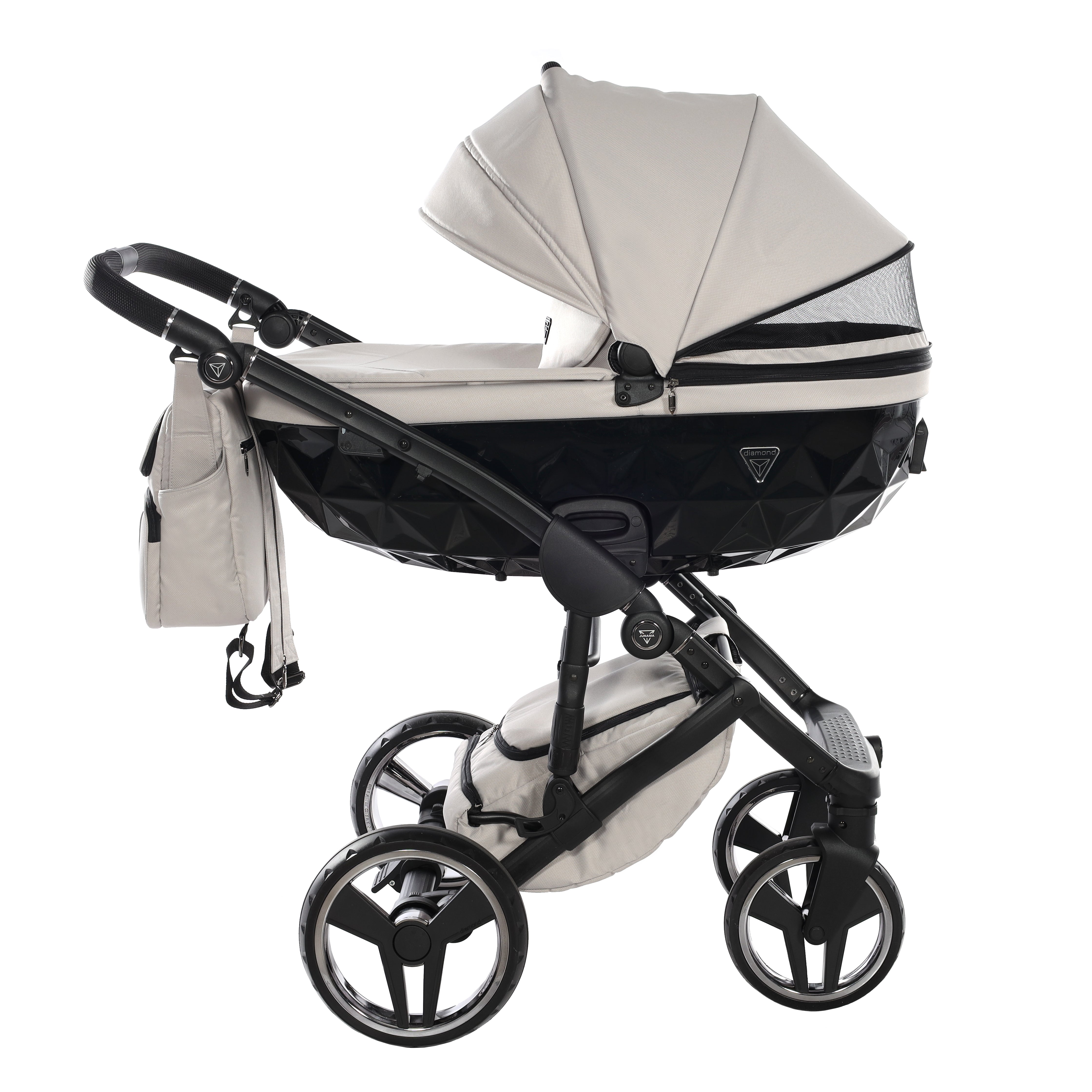 Junama Core 2 in 1 Pram - Clay Grey   