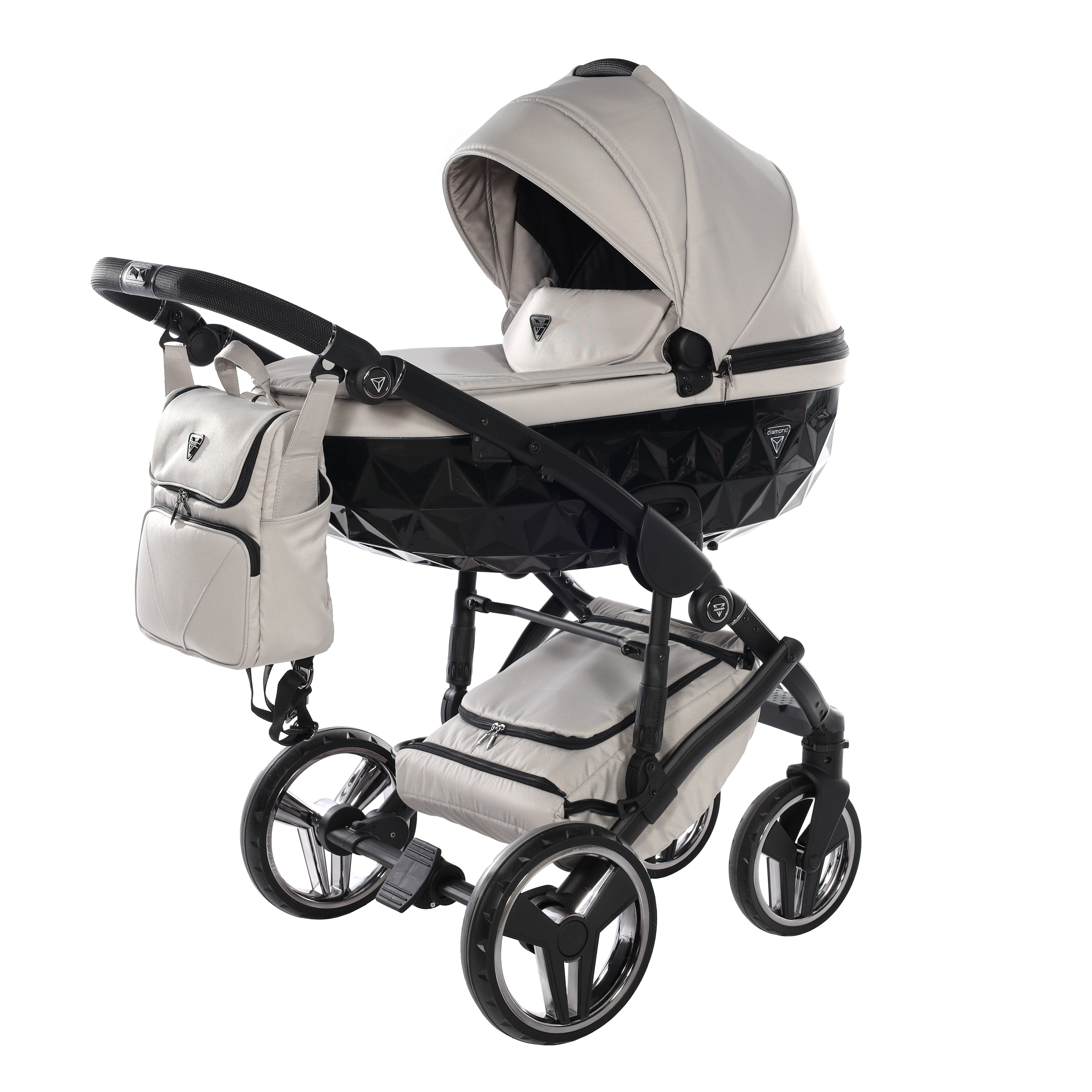 Junama Core 2 in 1 Pram - Clay Grey   