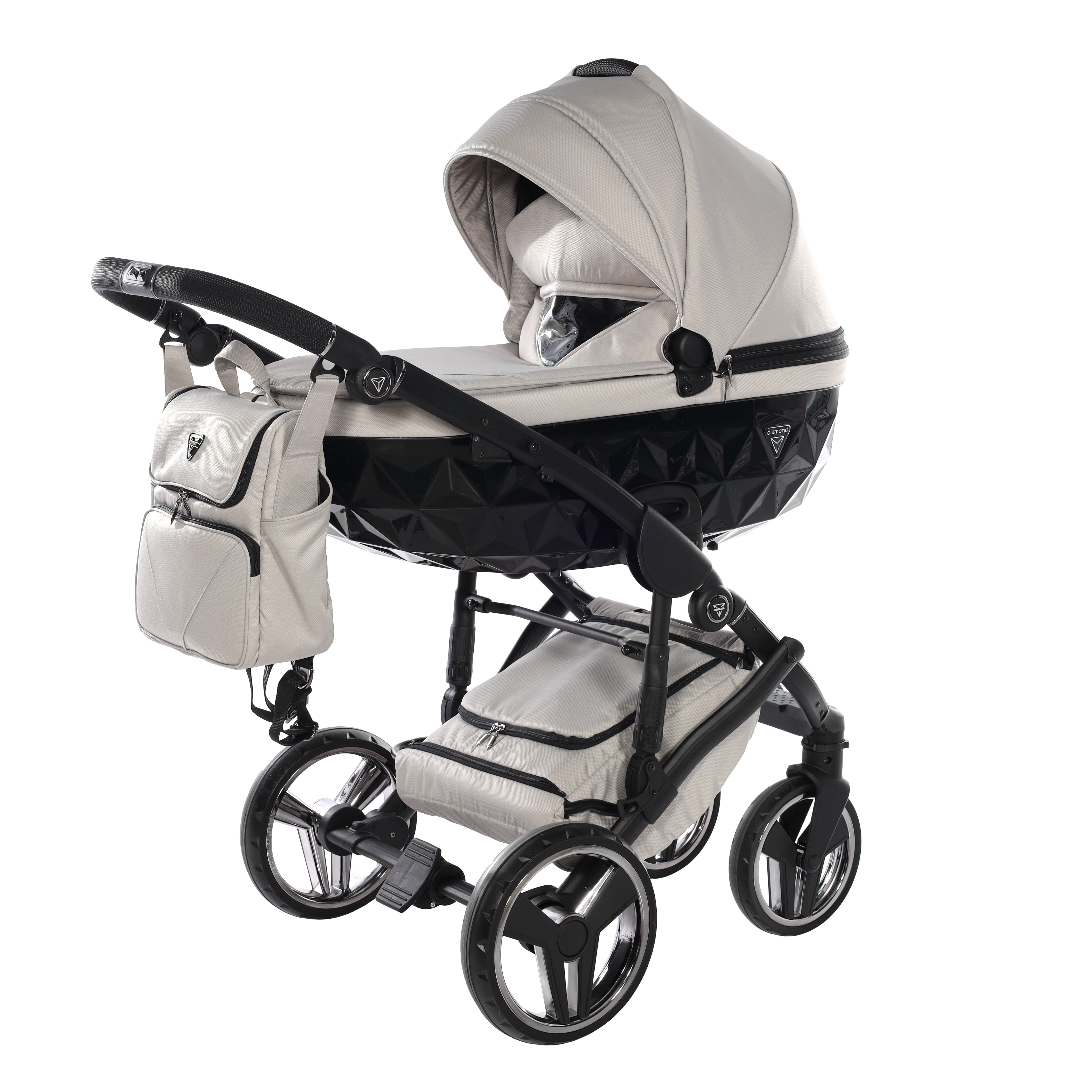 Junama Core 2 in 1 Pram - Clay Grey   