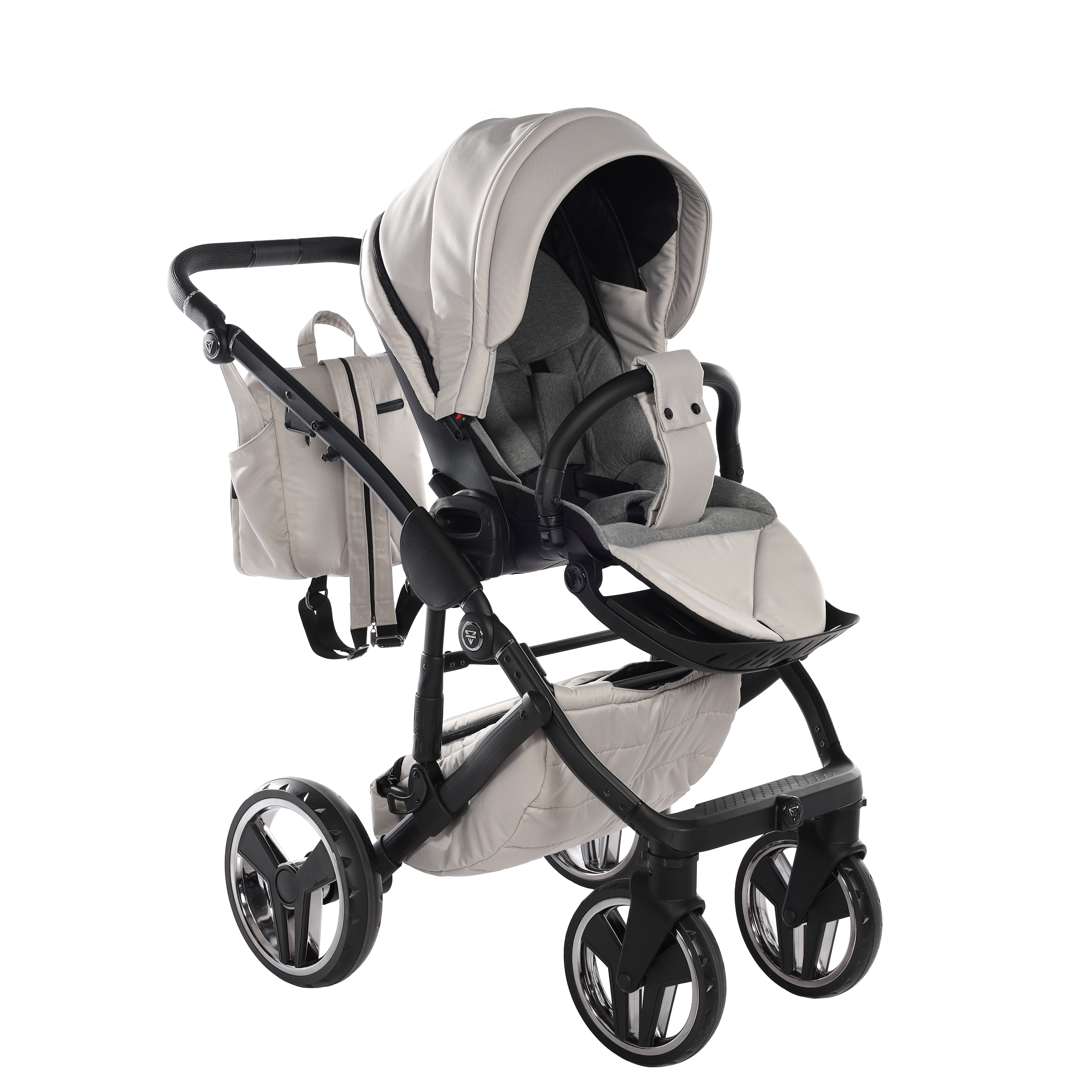 Junama Core 2 in 1 Pram - Clay Grey   