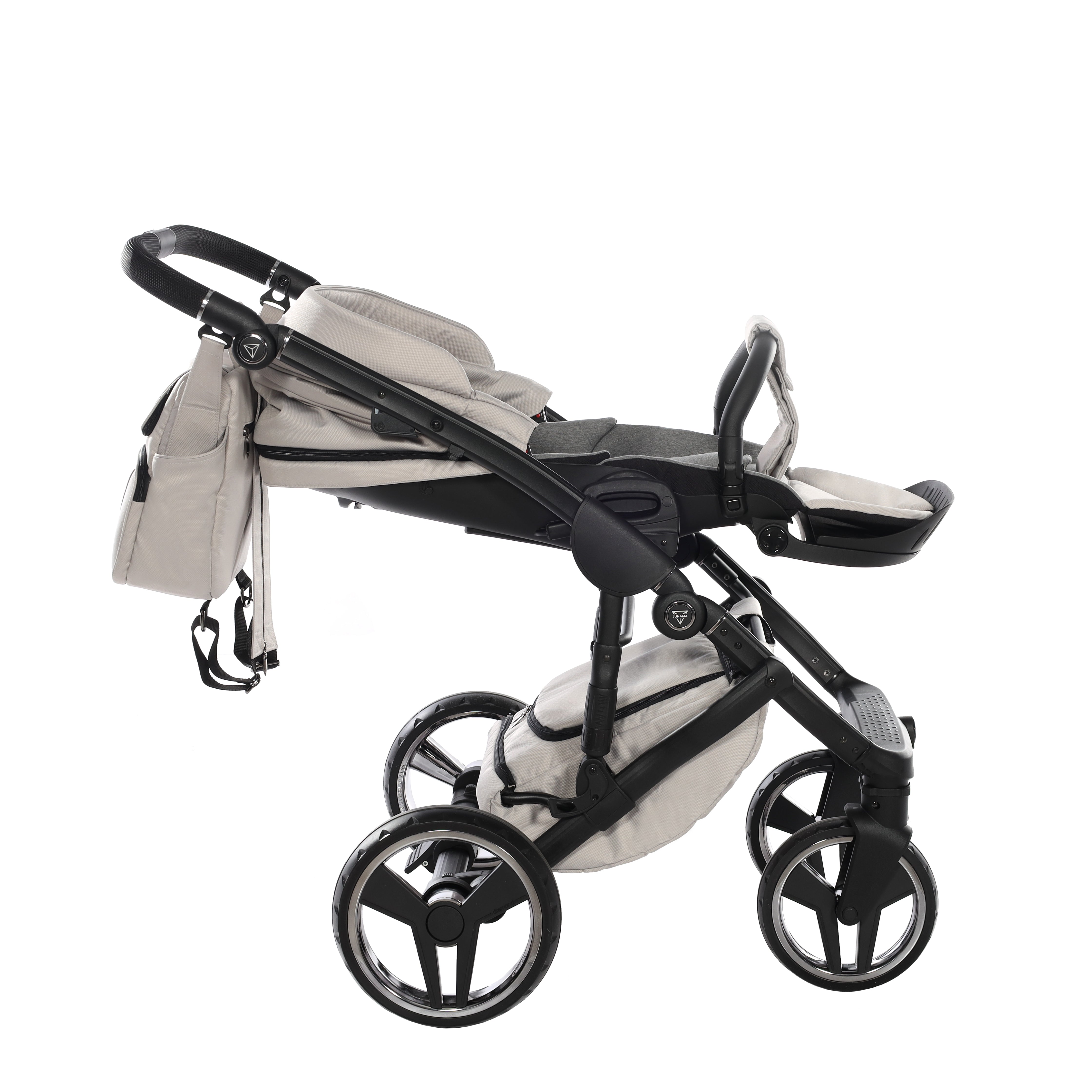 Junama Core 2 in 1 Pram - Clay Grey   