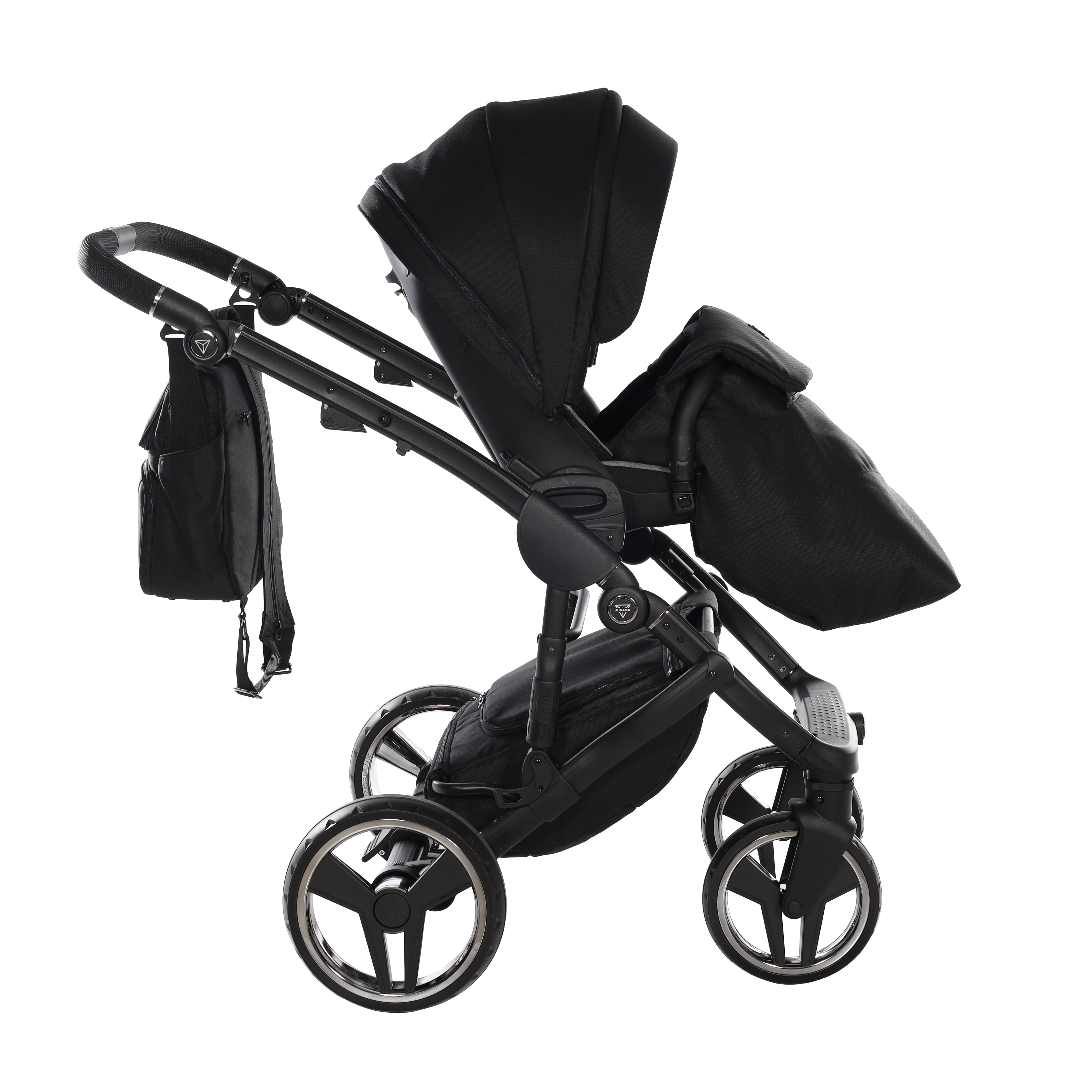 Junama Core 2 in 1 Pram - Black   