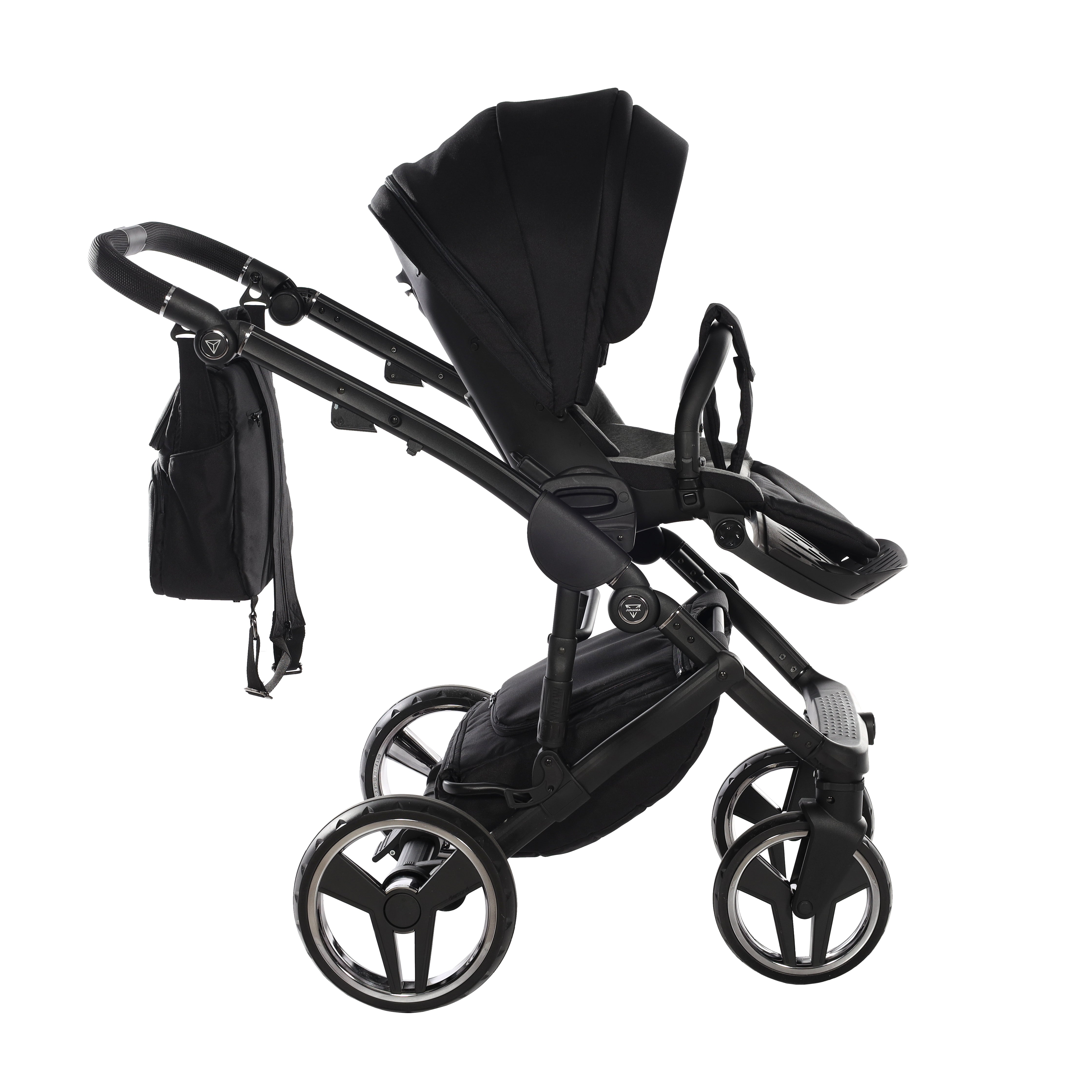 Junama Core 2 in 1 Pram - Black   